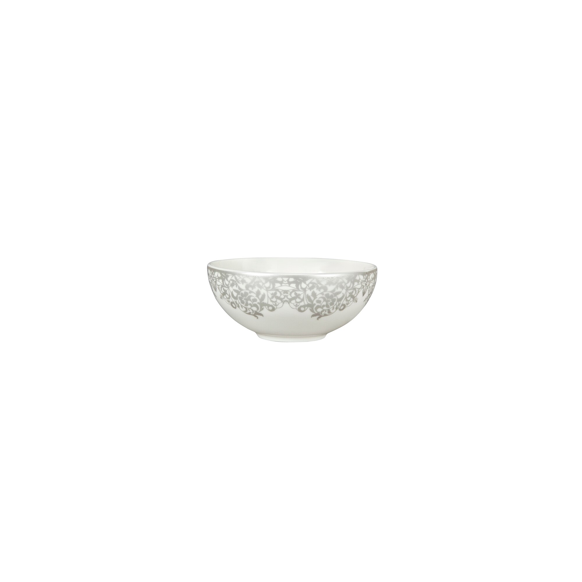 Product photograph of Monsoon Filigree Silver Dessert Bowl from Denby Retail Ltd