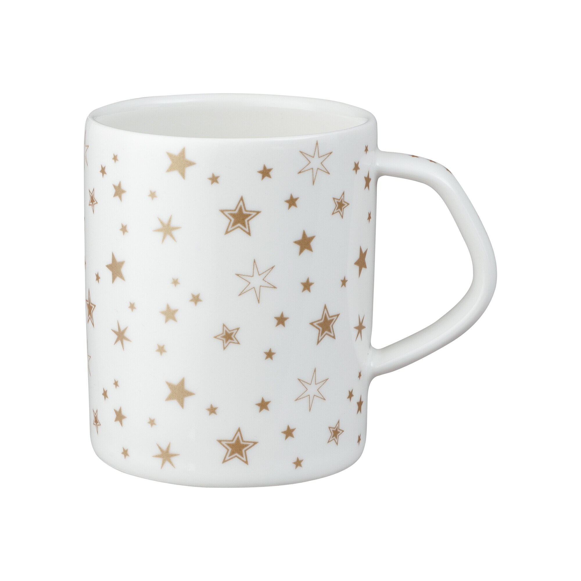 Product photograph of Porcelain Stars Small Mug from Denby Retail Ltd
