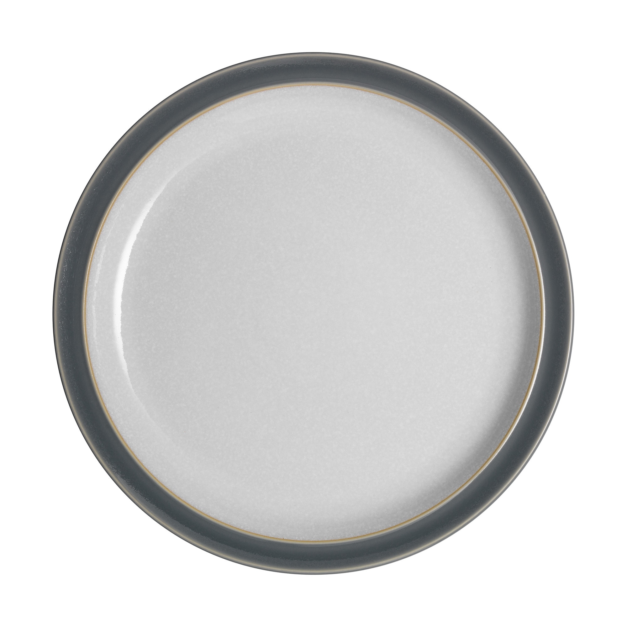 Product photograph of Elements Fossil Grey Dinner Plate Seconds from Denby Retail Ltd
