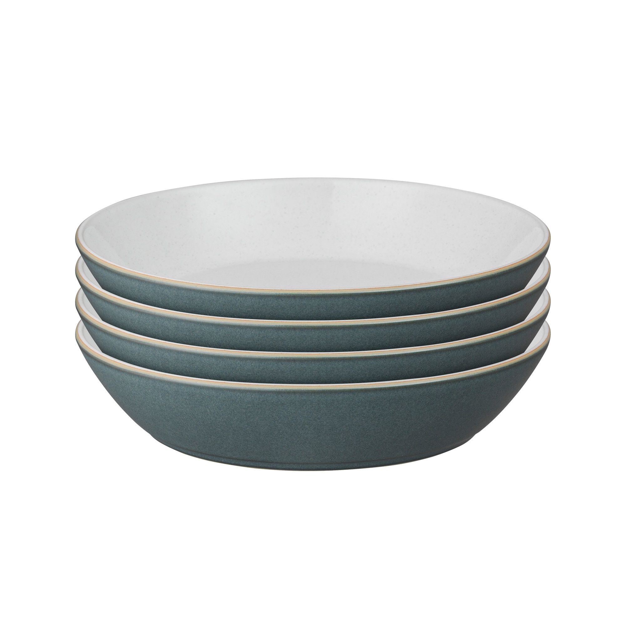 Product photograph of Impression Charcoal Blue Set Of 4 Pasta Bowl from Denby Retail Ltd