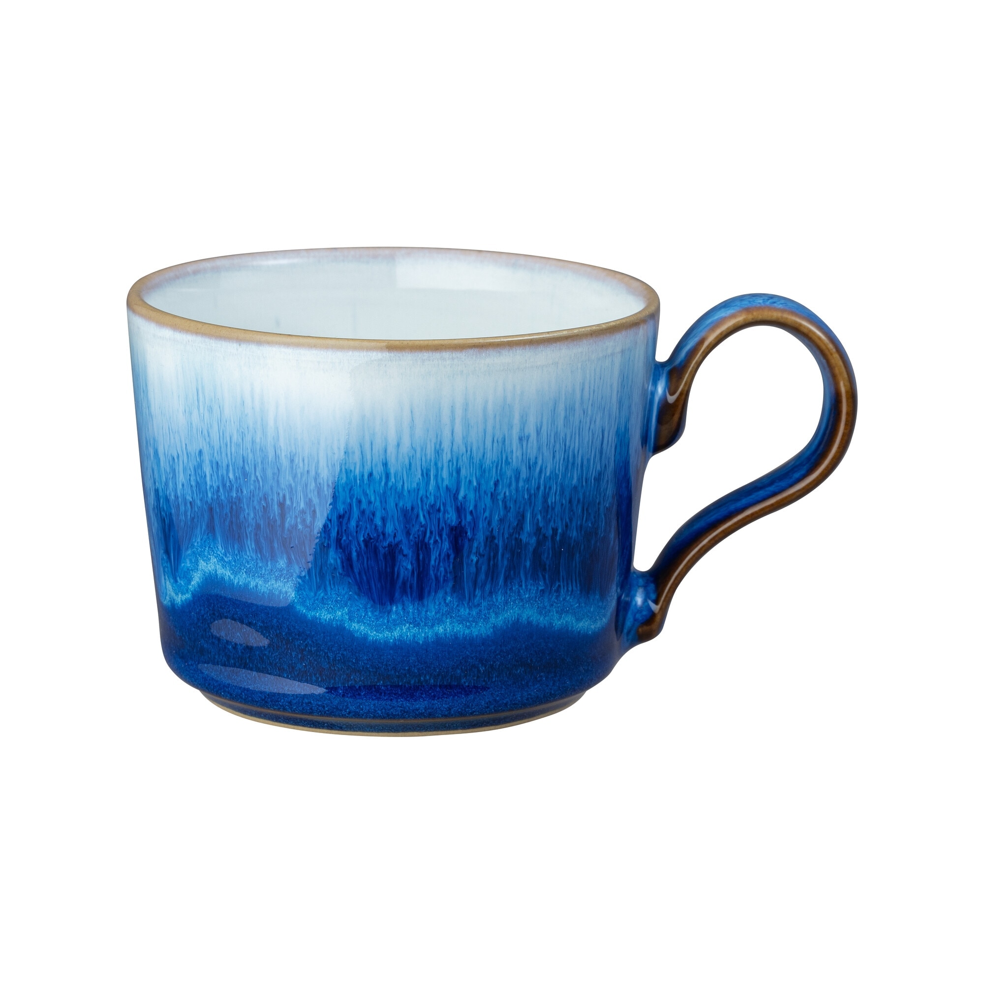 Product photograph of Blue Haze Brew Tea Coffee Cup from Denby Retail Ltd