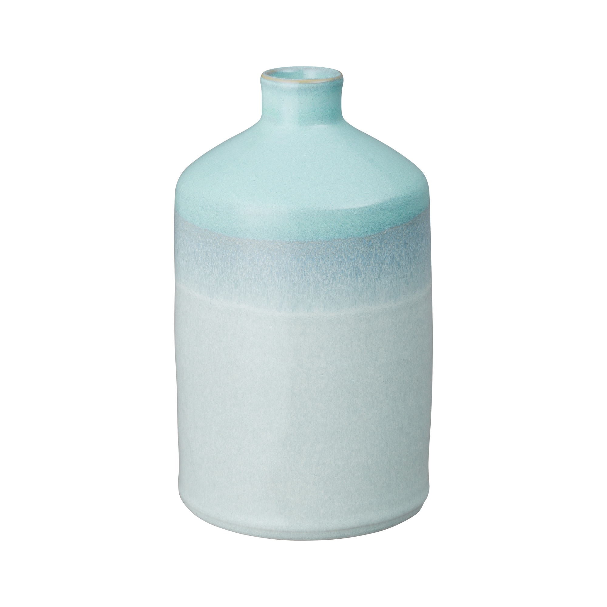 Product photograph of Quartz Jade Large Bottle Vase from Denby Retail Ltd