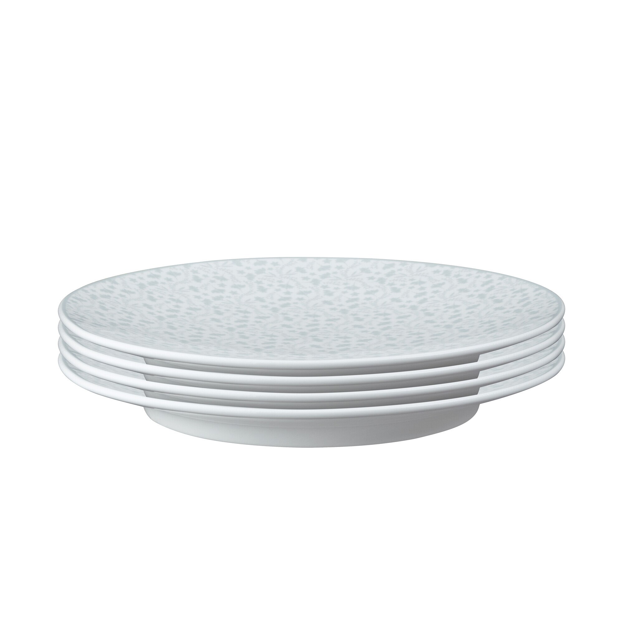 Product photograph of Porcelain Constance Set Of 4 Dinner Plates from Denby Retail Ltd
