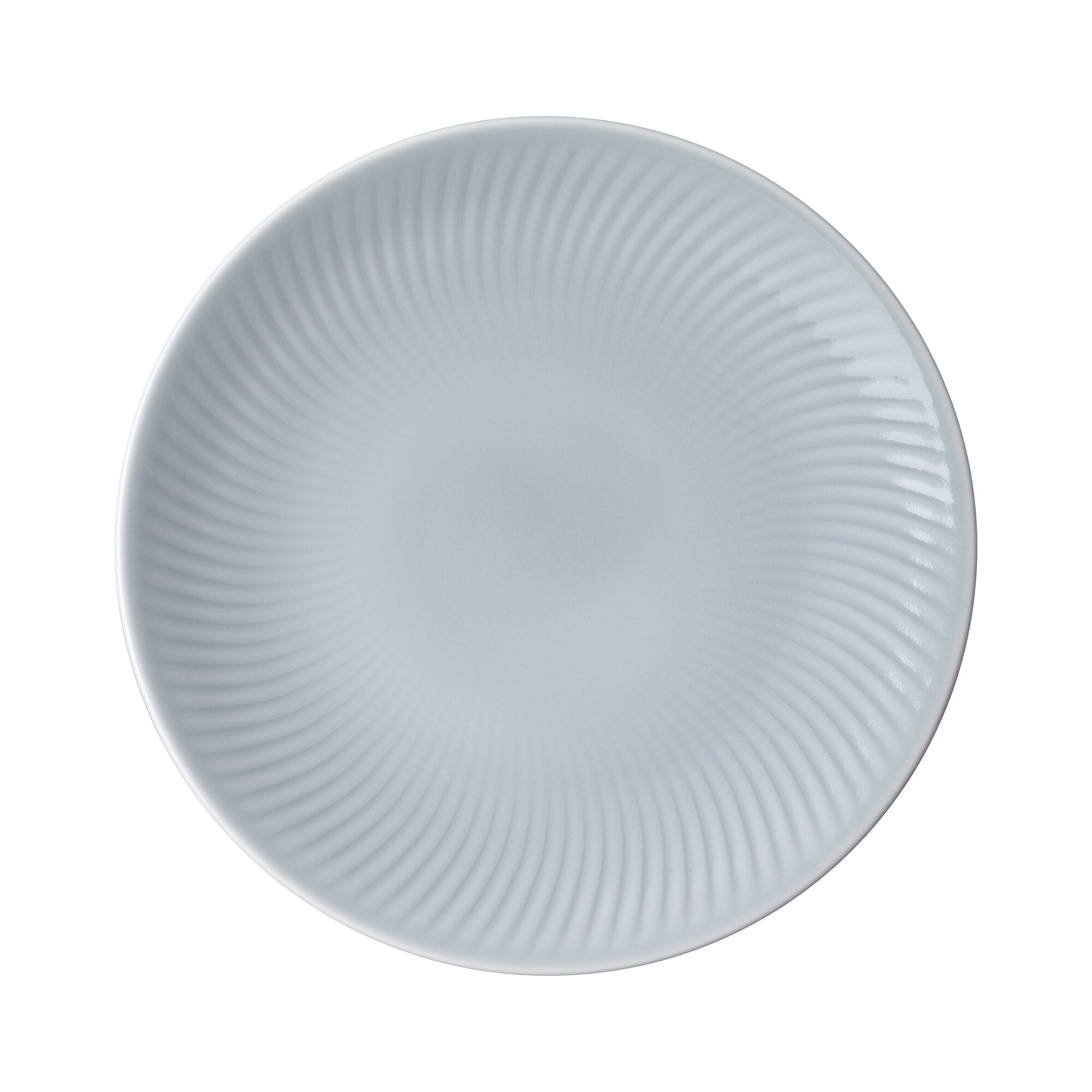 Product photograph of Porcelain Arc Grey Medium Plate from Denby Retail Ltd