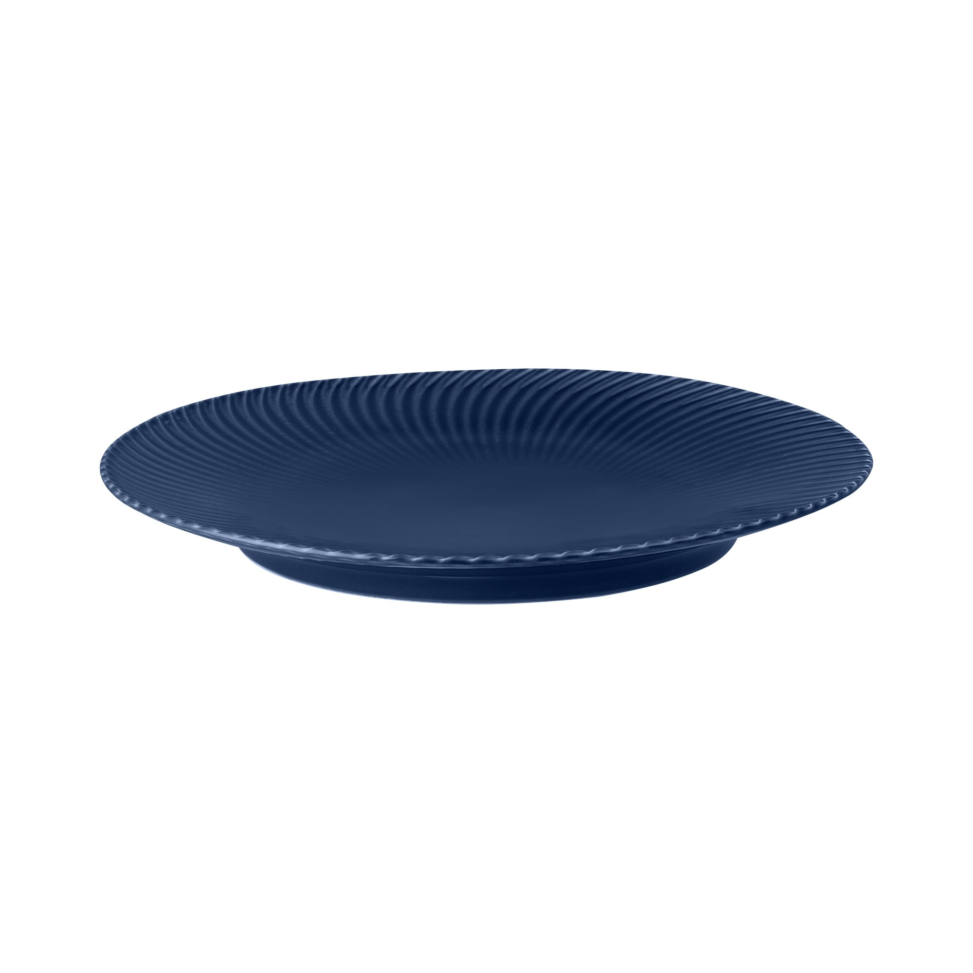Product photograph of Porcelain Arc Blue Dinner Plate Seconds from Denby Retail Ltd