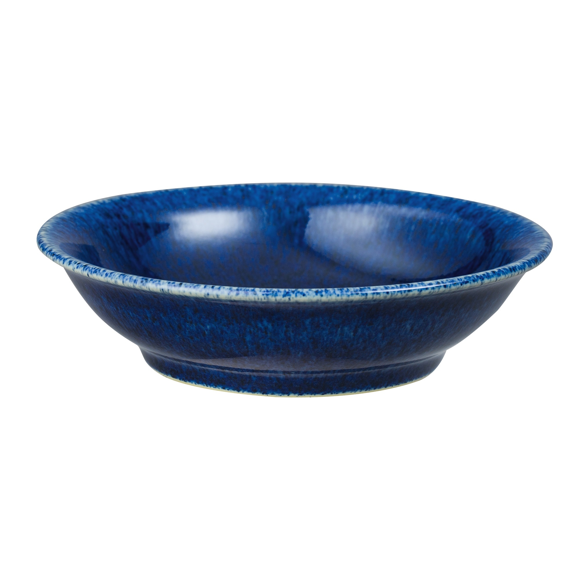 Product photograph of Studio Blue Cobalt Medium Shallow Bowl Seconds from Denby Retail Ltd