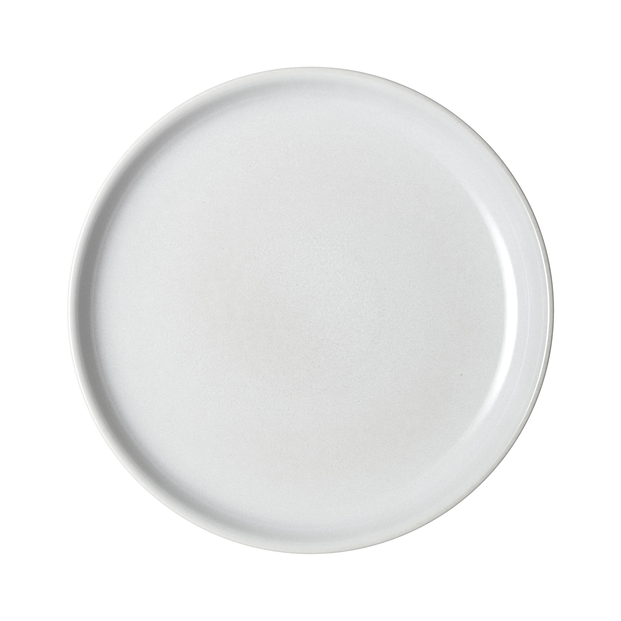 Product photograph of Elements Stone White Coupe Dinner Plate from Denby Retail Ltd