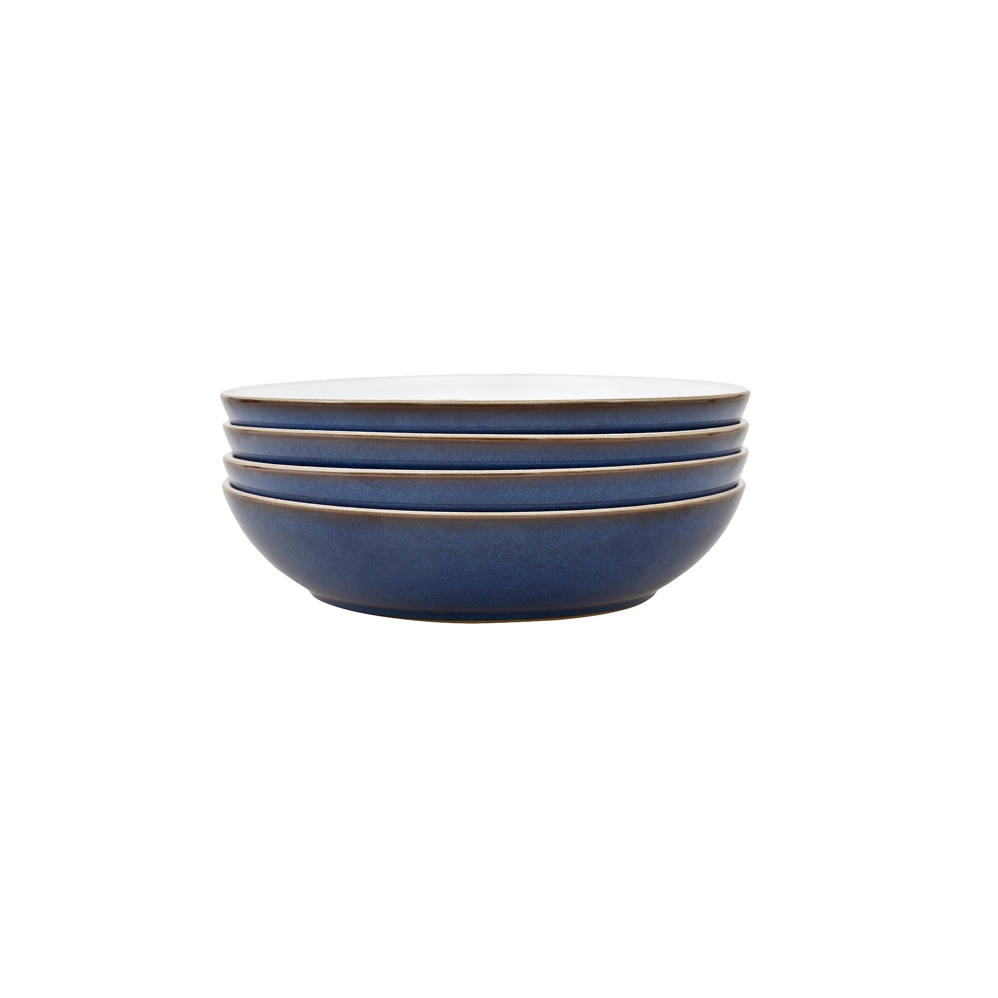 Product photograph of Imperial Blue 4 Piece Pasta Bowl Set from Denby Retail Ltd