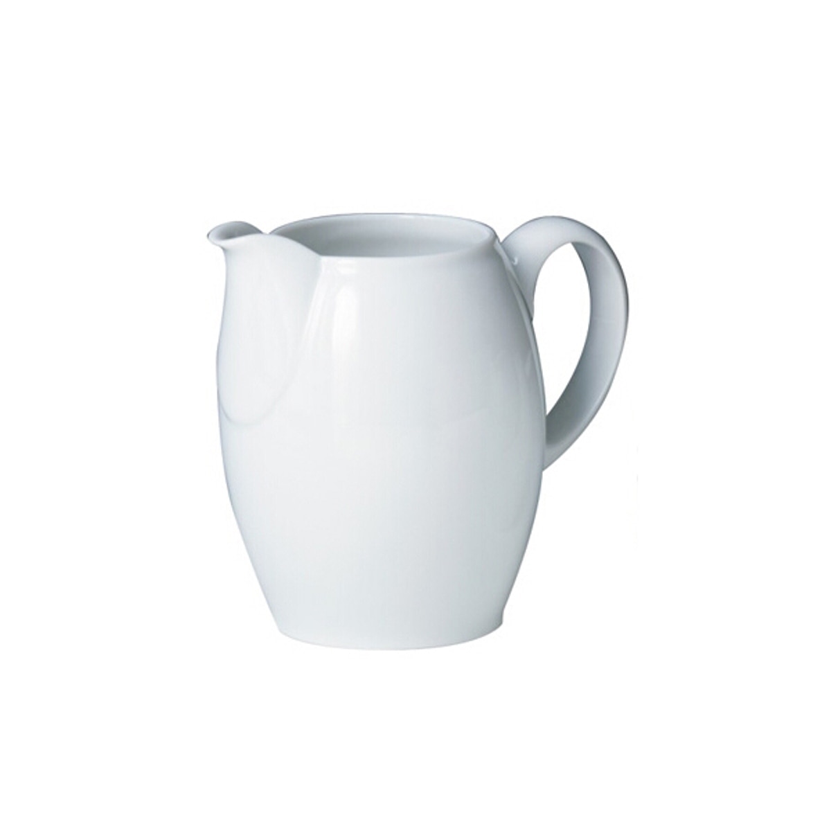 Product photograph of White By Denby Large Jug from Denby Retail Ltd
