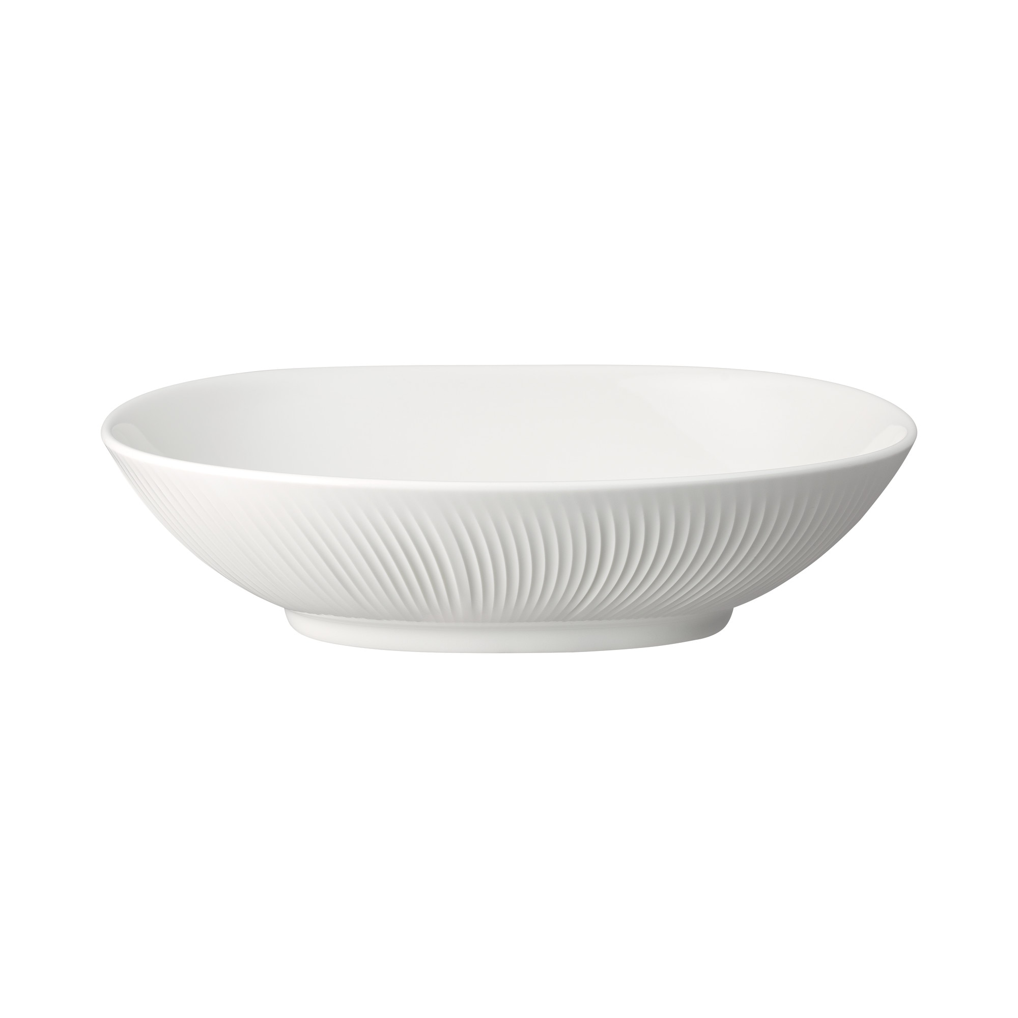 Product photograph of Porcelain Arc White Serving Bowl Seconds from Denby Retail Ltd