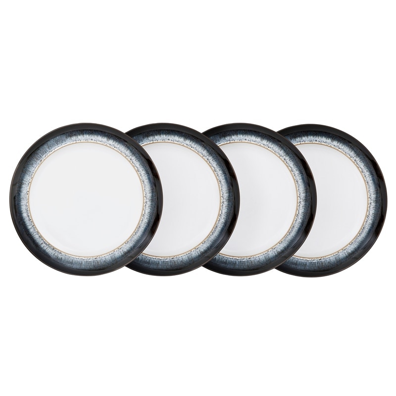 Product photograph of Halo 4 Piece Dinner Plate Set from Denby Retail Ltd
