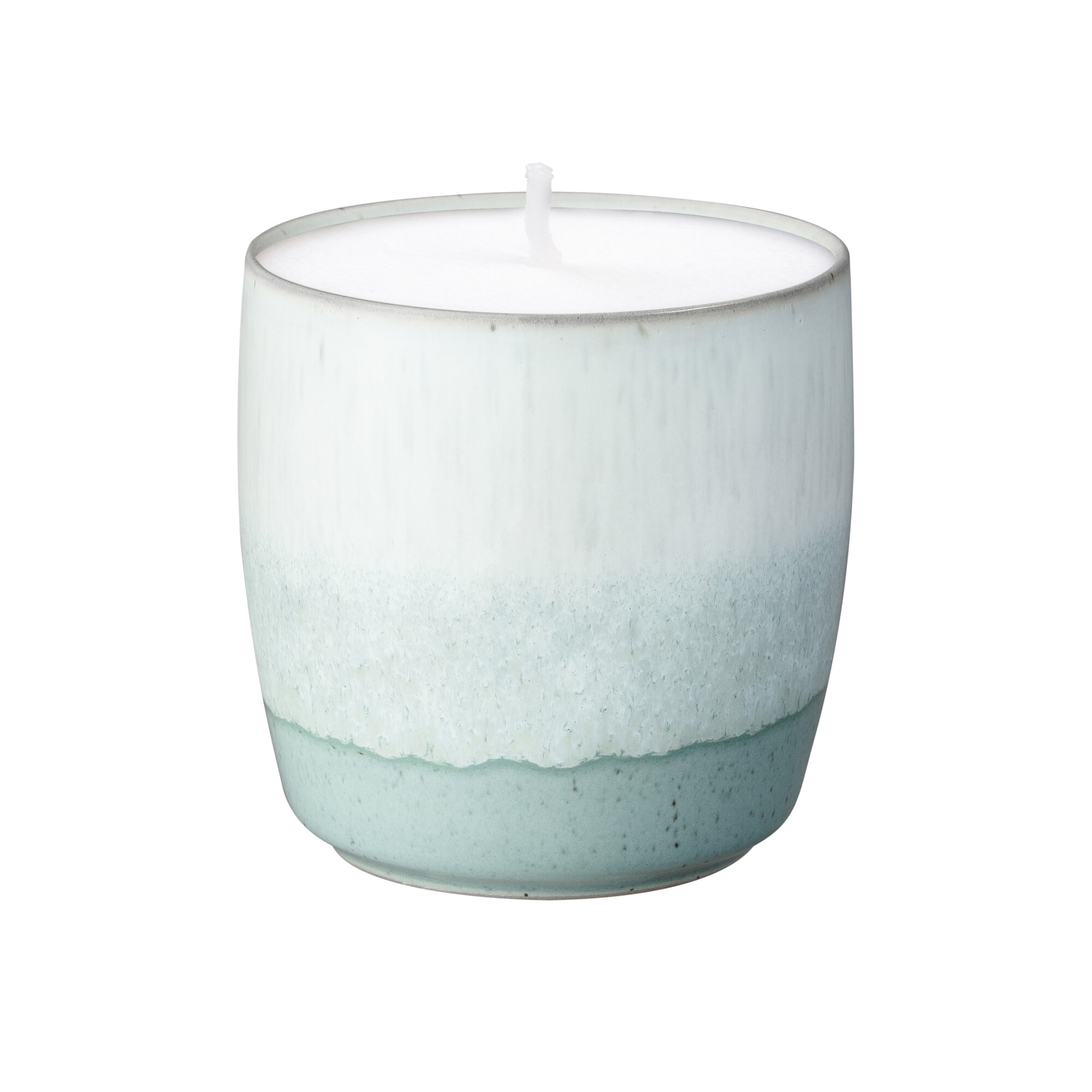 Product photograph of Kiln Green Ceramic Candle from Denby Retail Ltd