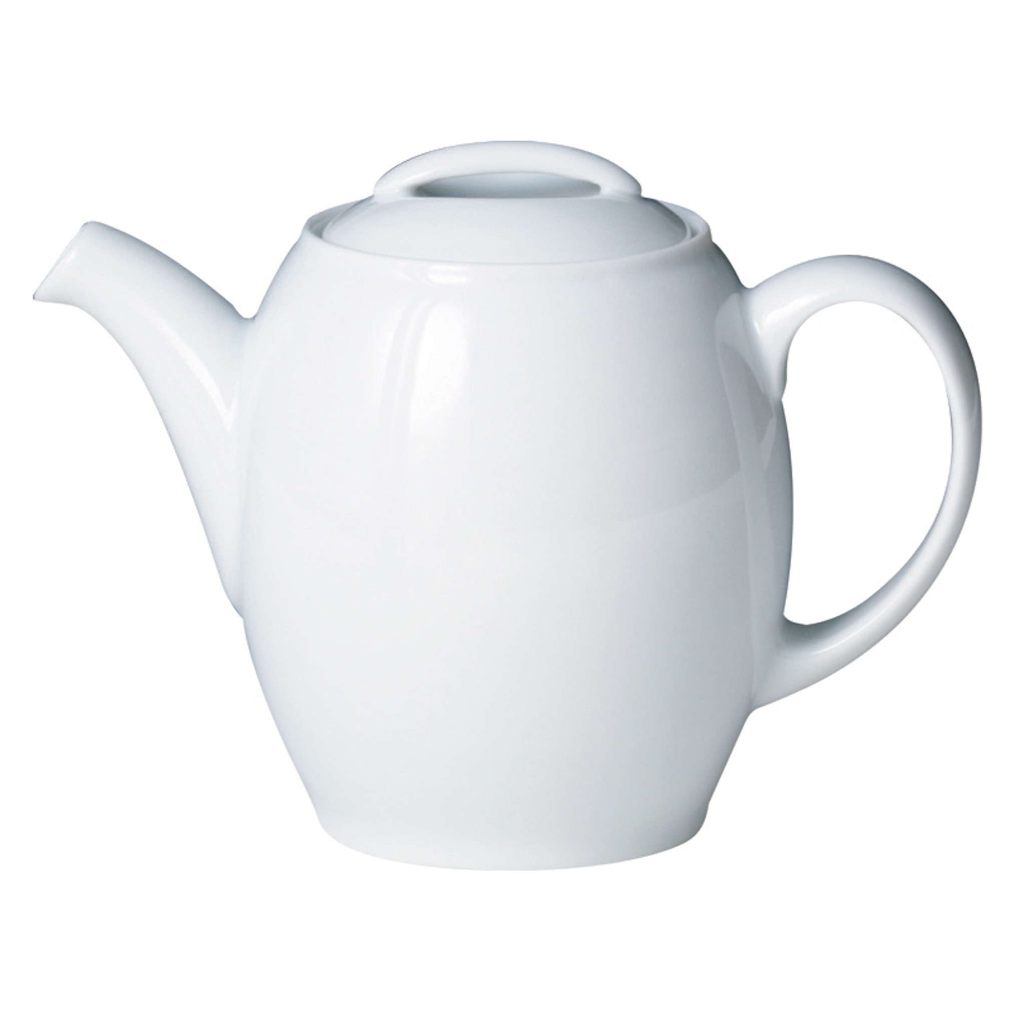 Product photograph of White By Denby Teapot from Denby Retail Ltd