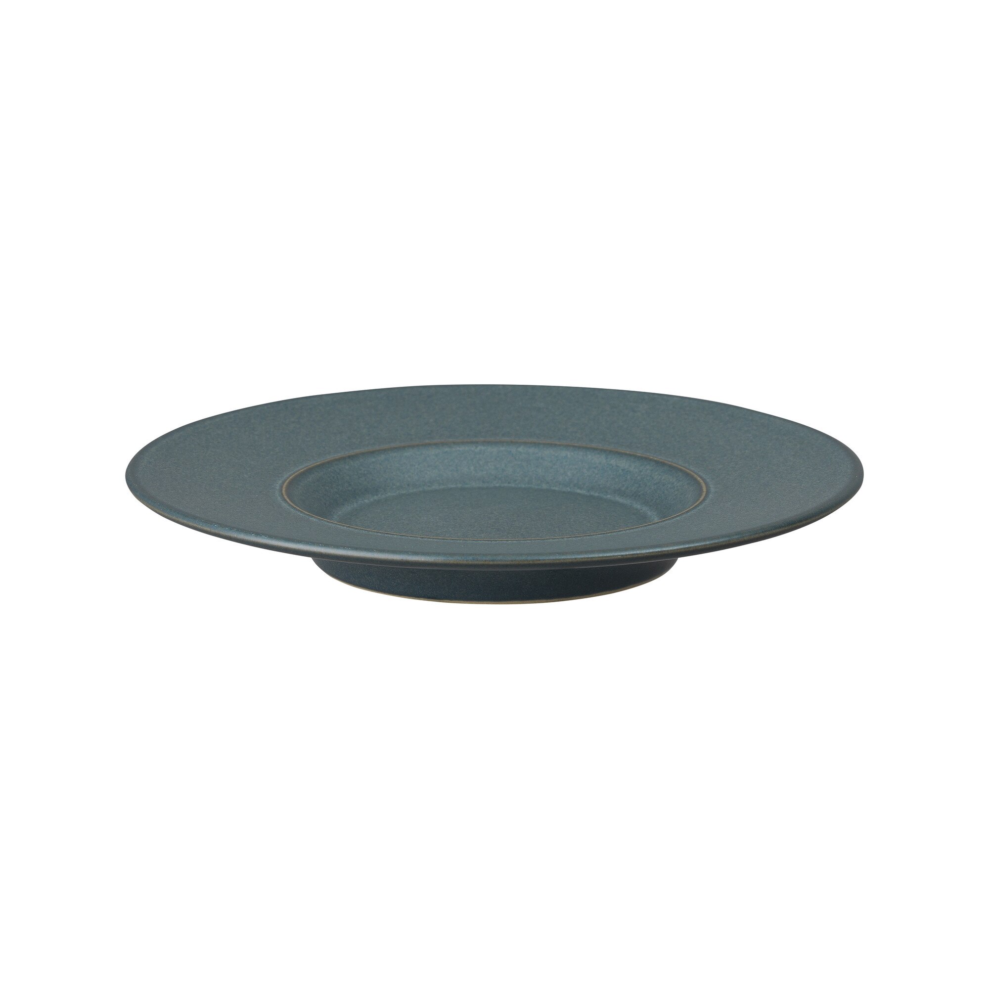 Product photograph of Impression Charcoal Blue Tea Coffee Saucer from Denby Retail Ltd