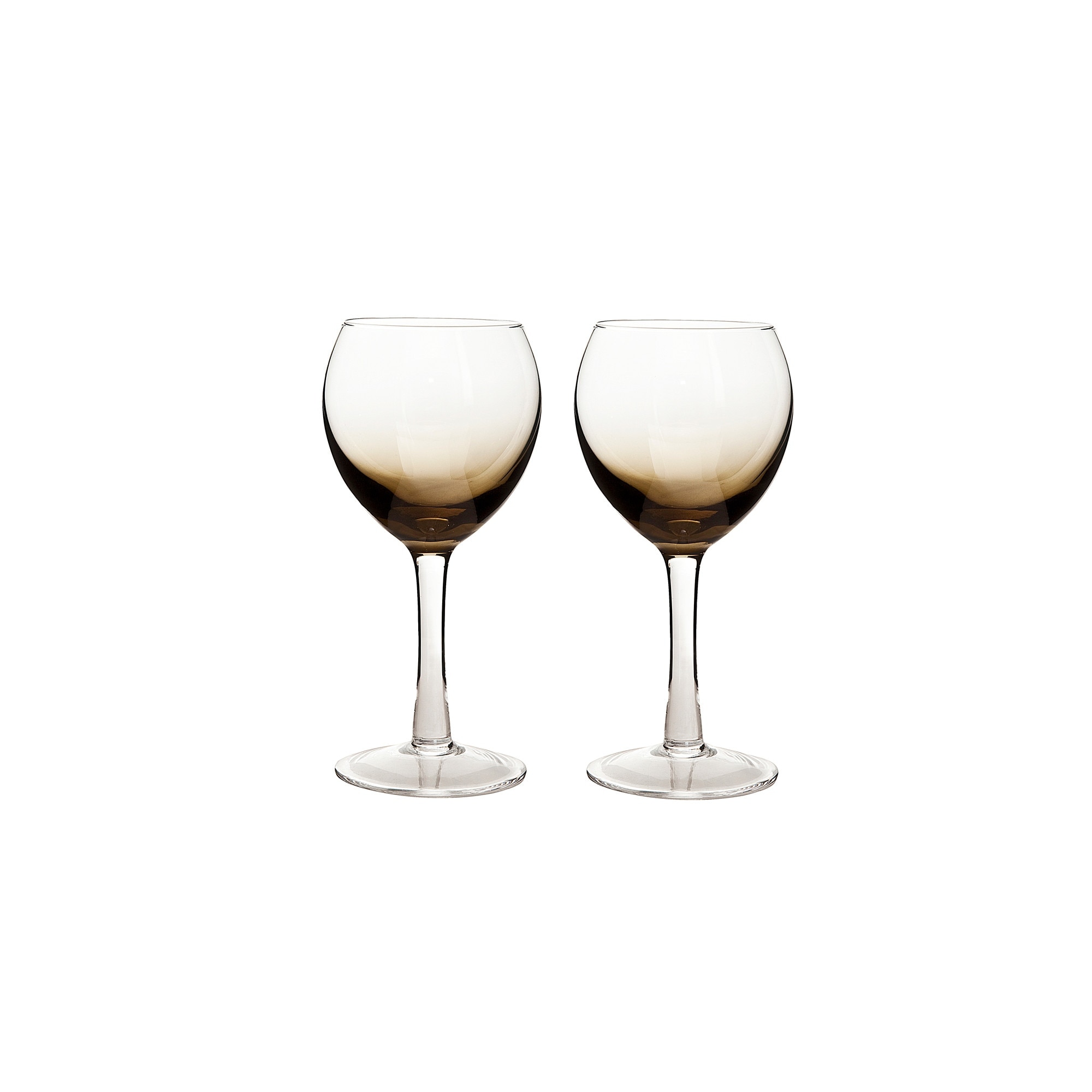 Halo/praline White Wine Glass (Pack Of 2)
