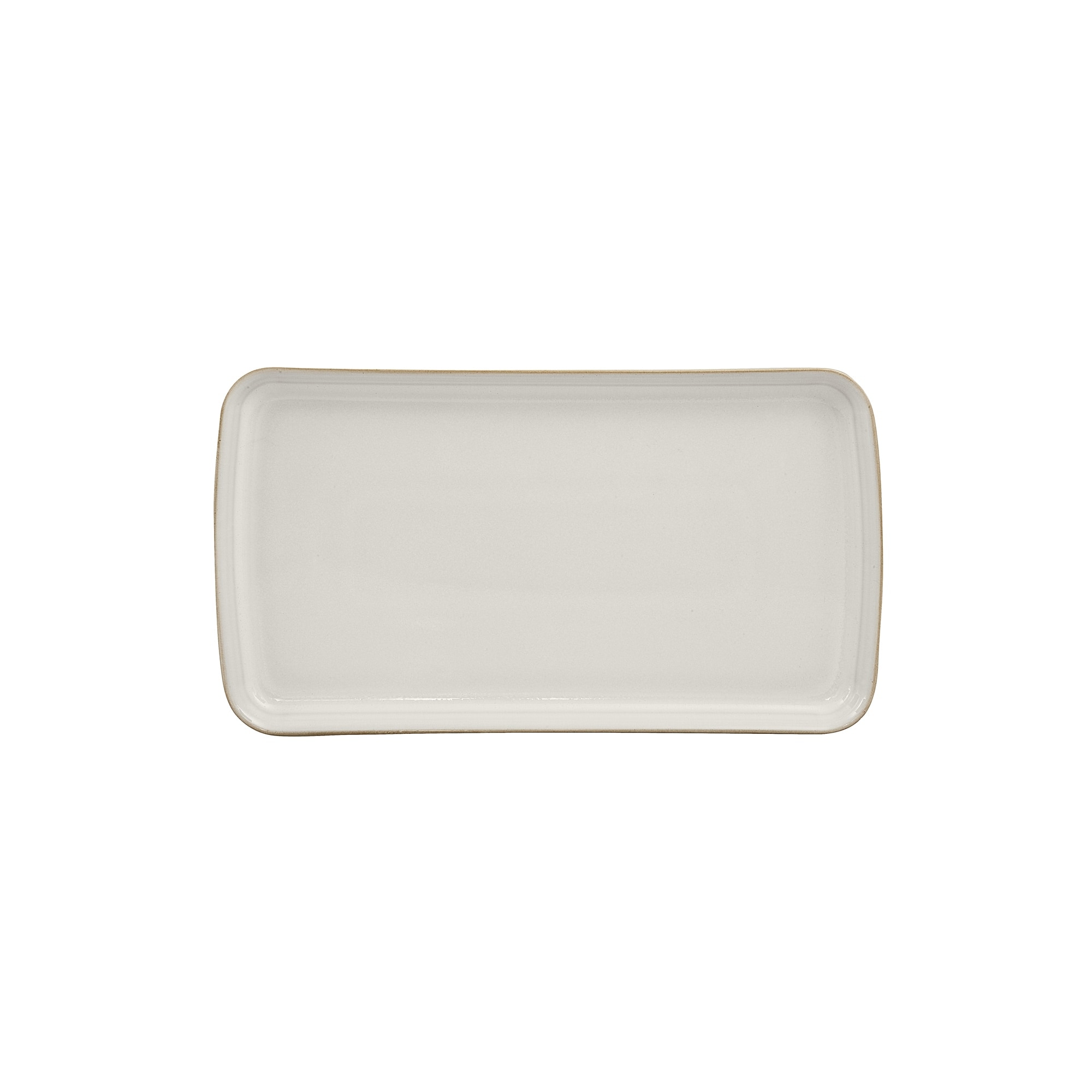 Product photograph of Natural Canvas Small Rectangular Platter Seconds from Denby Retail Ltd