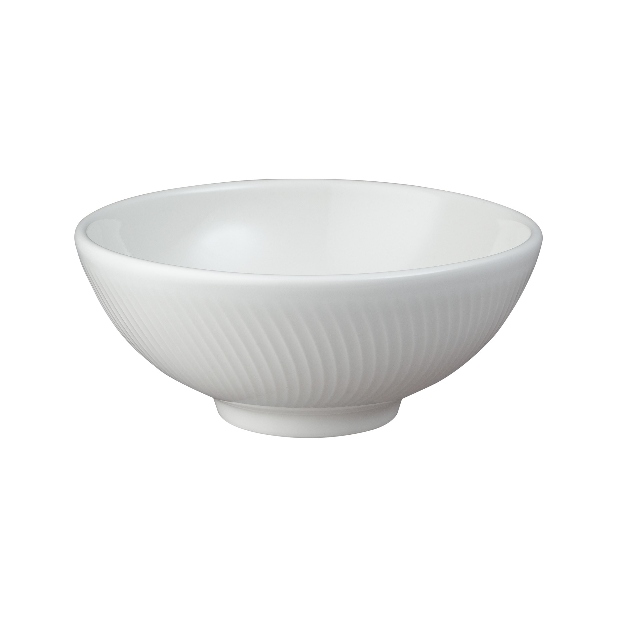 Product photograph of Porcelain Arc White Small Bowl Seconds from Denby Retail Ltd