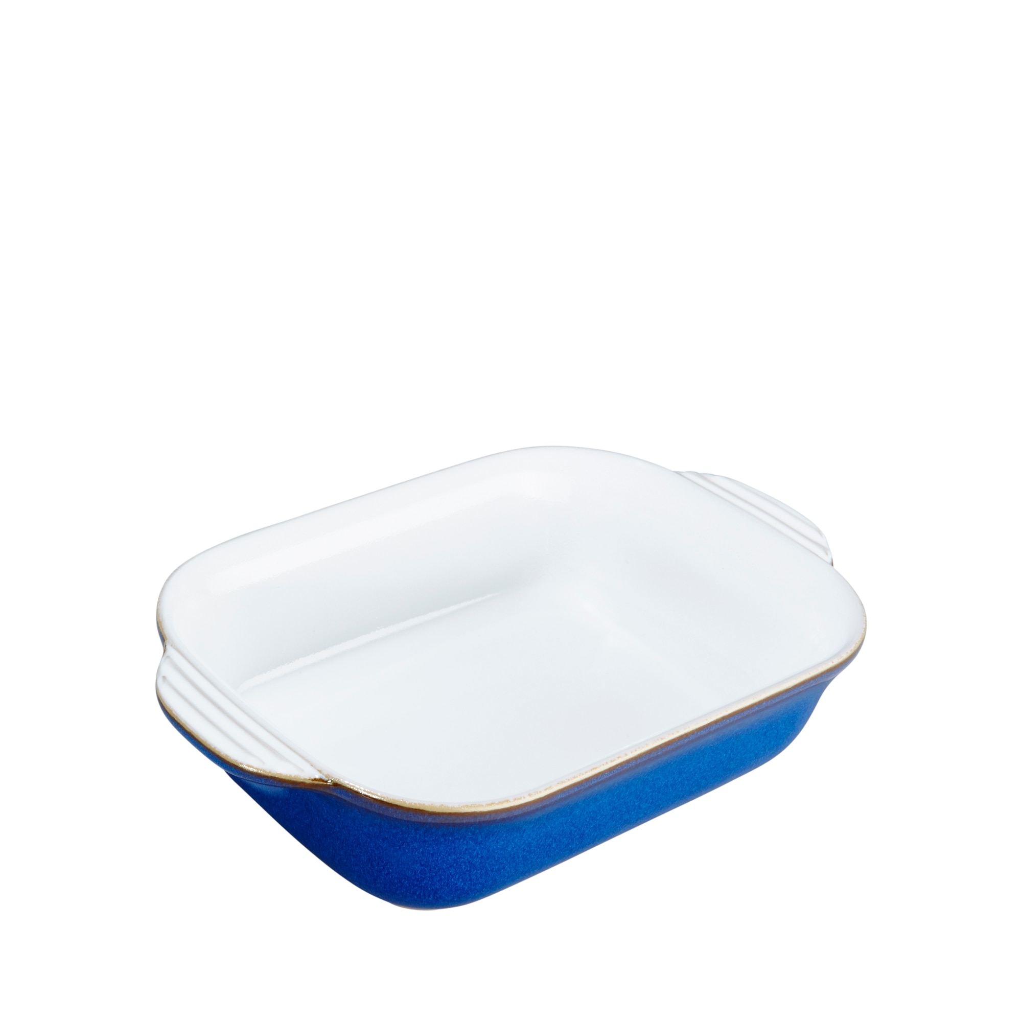 Product photograph of Imperial Blue Small Rectangular Oven Dish Seconds from Denby Retail Ltd