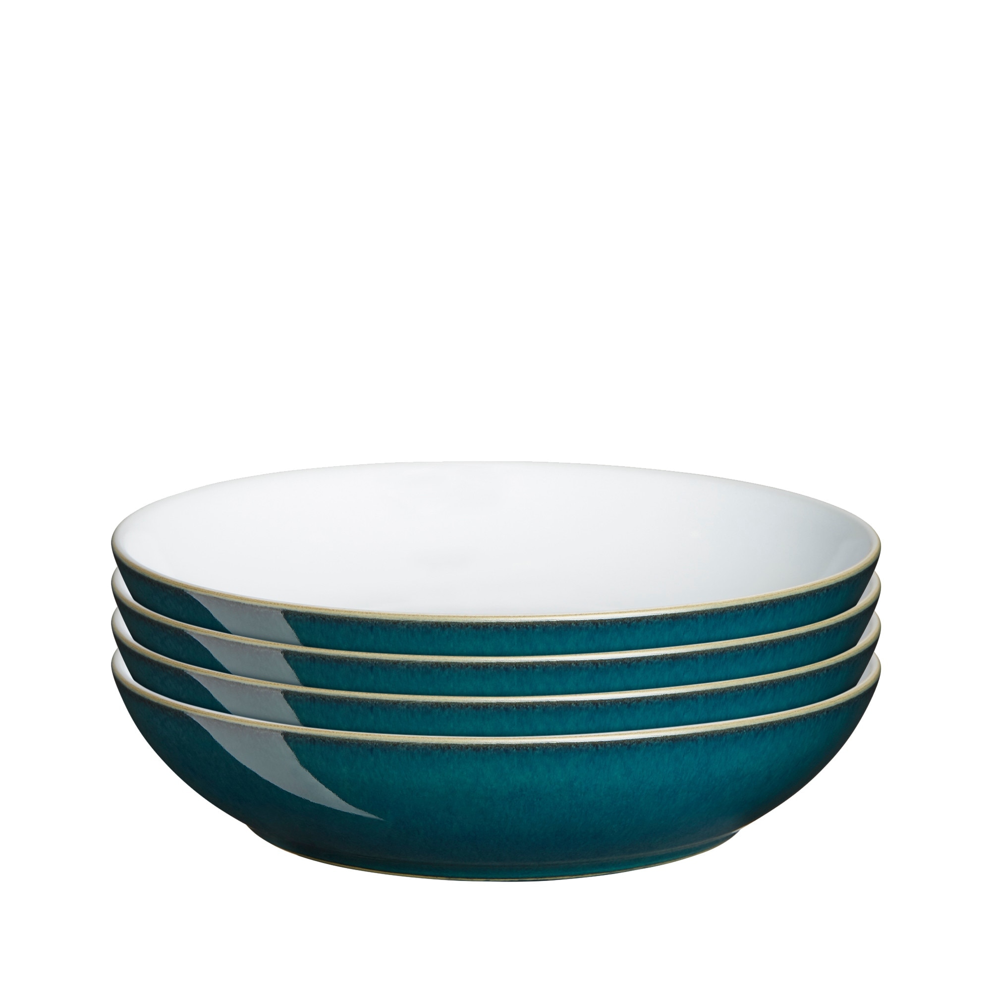 Product photograph of Greenwich Set Of 4 Pasta Bowls from Denby Retail Ltd