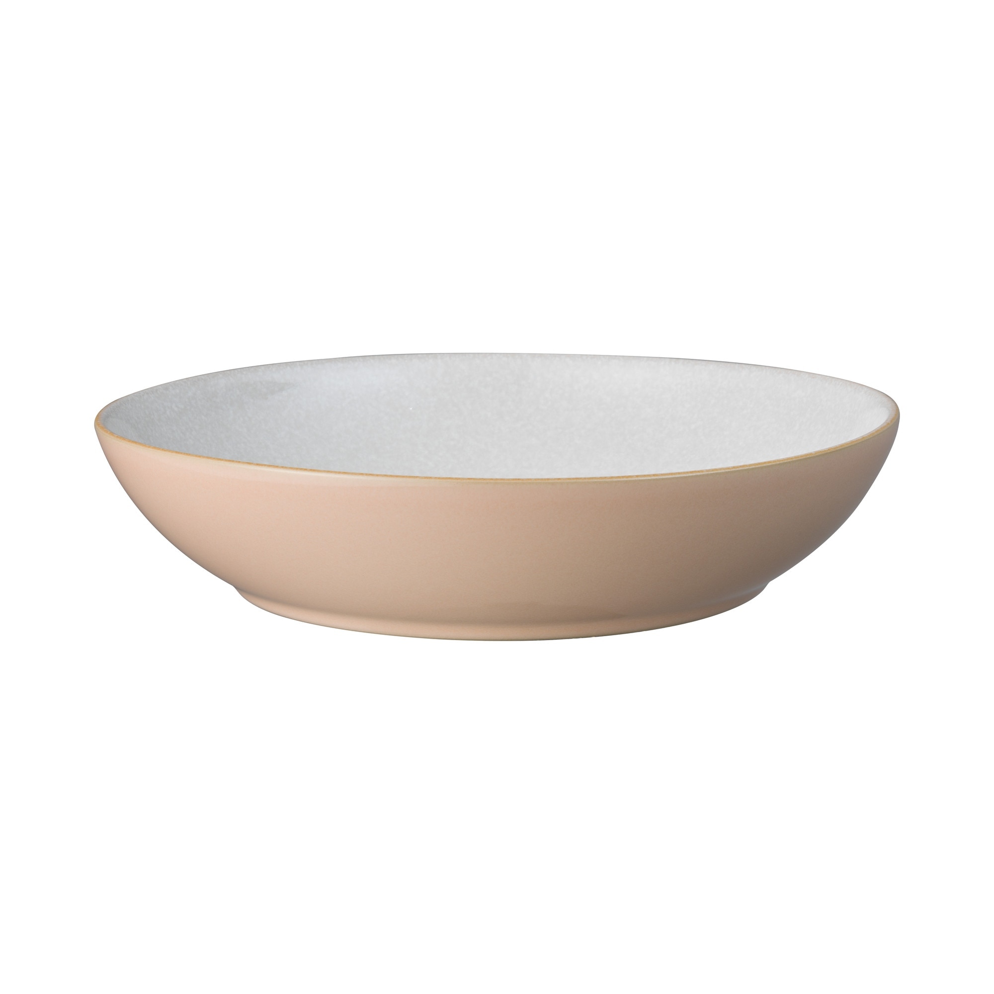 Product photograph of Elements Shell Peach Pasta Bowl from Denby Retail Ltd