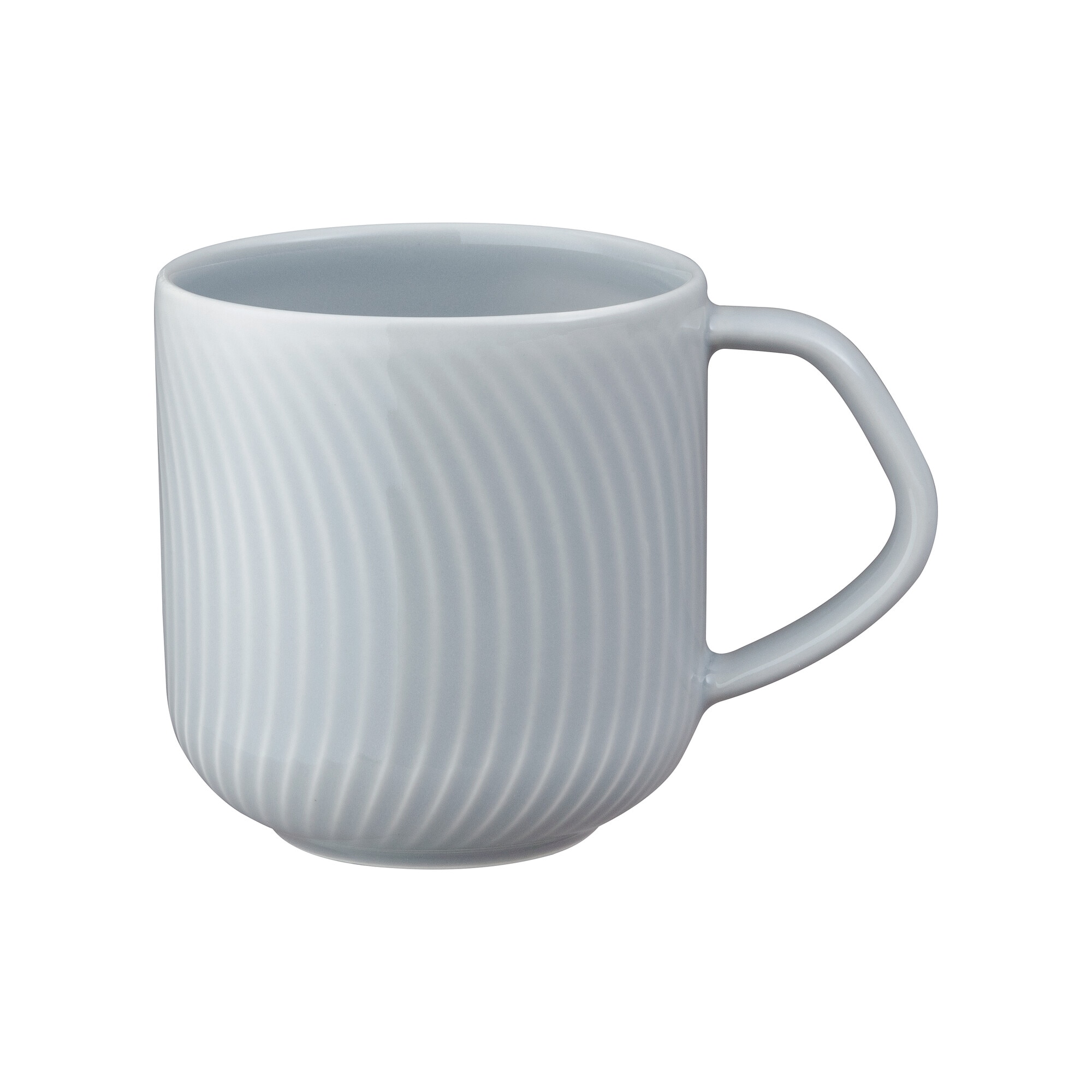 Product photograph of Porcelain Arc Grey Large Mug from Denby Retail Ltd