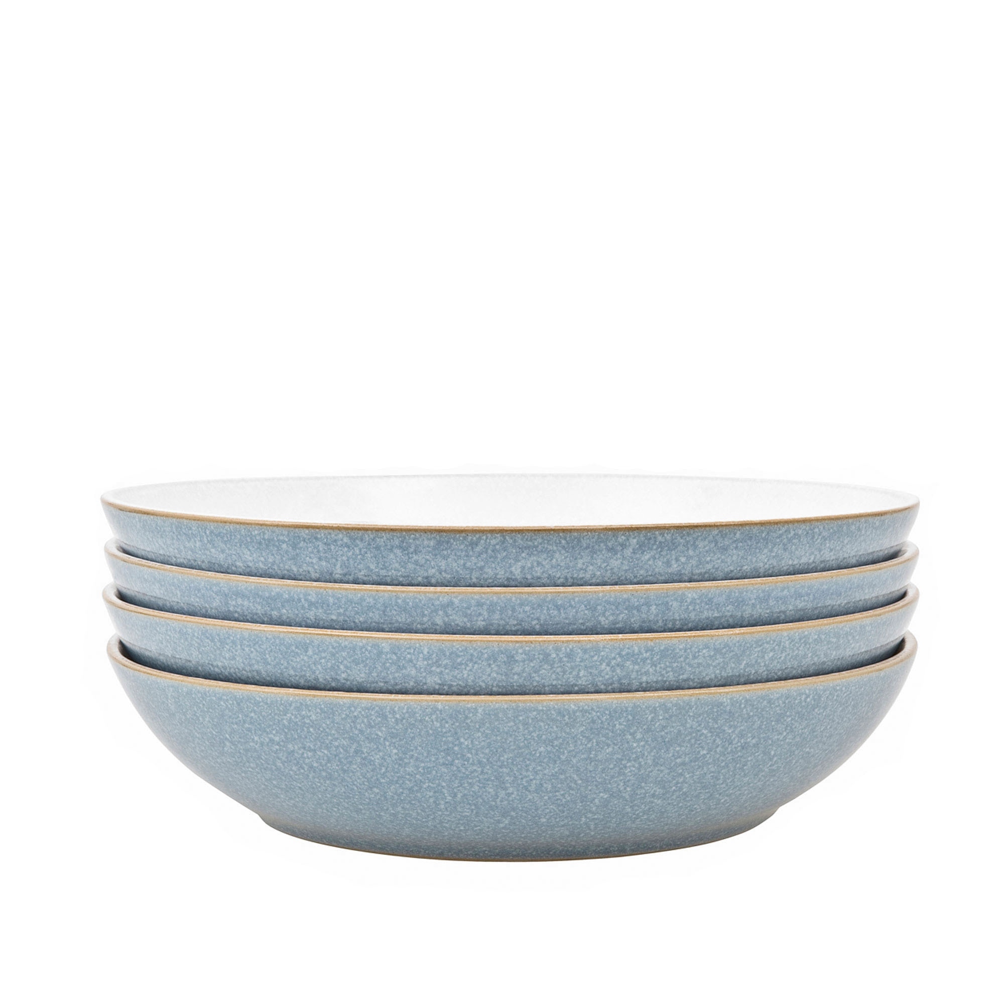 Product photograph of Elements Blue 4 Piece Pasta Bowl Set from Denby Retail Ltd