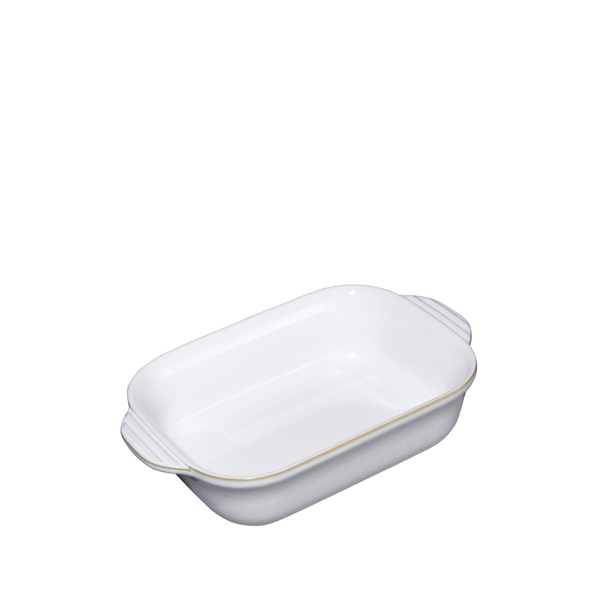 Product photograph of Natural Canvas Small Rectangular Oven Dish from Denby Retail Ltd