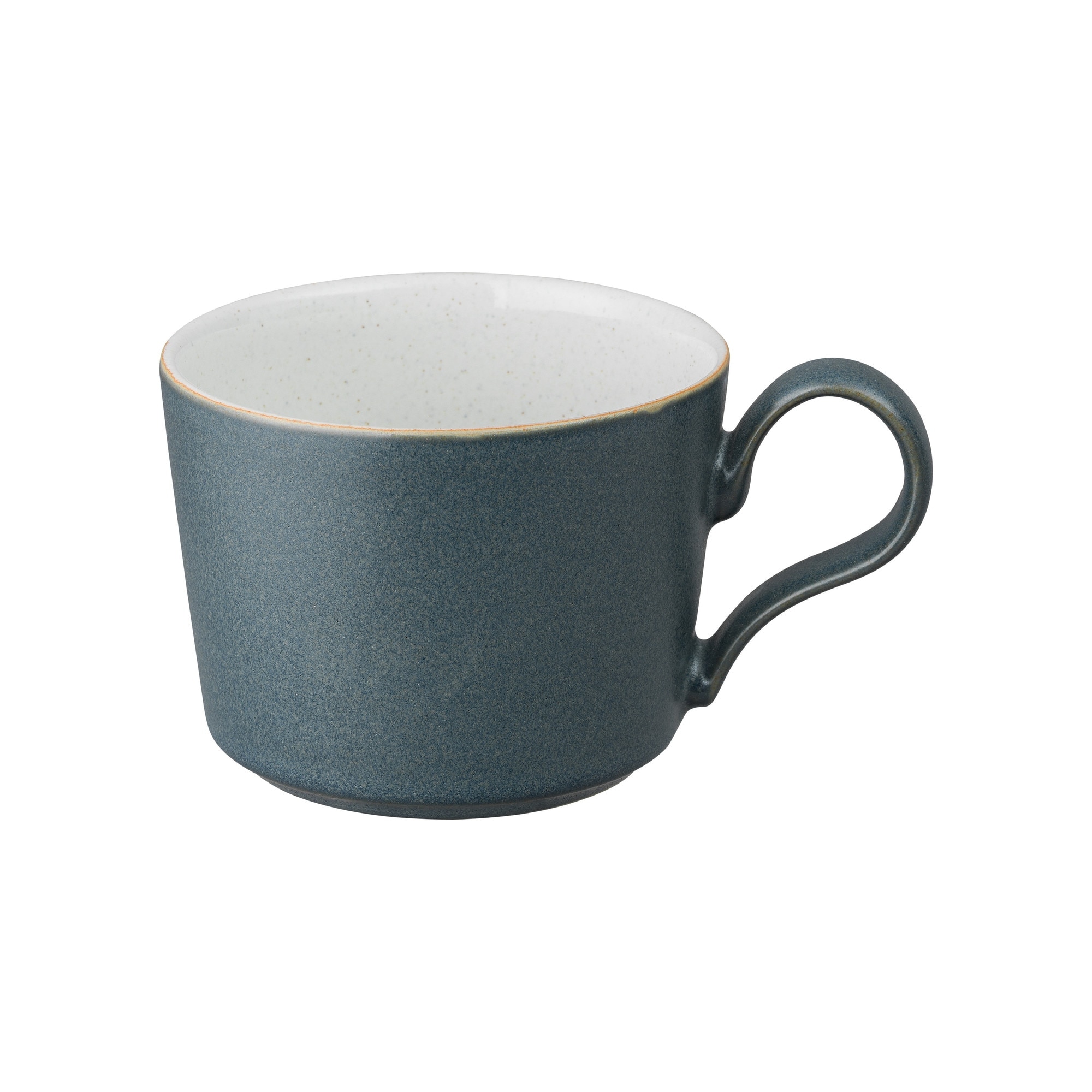 Product photograph of Impression Charcoal Blue Tea Coffee Cup Seconds from Denby Retail Ltd
