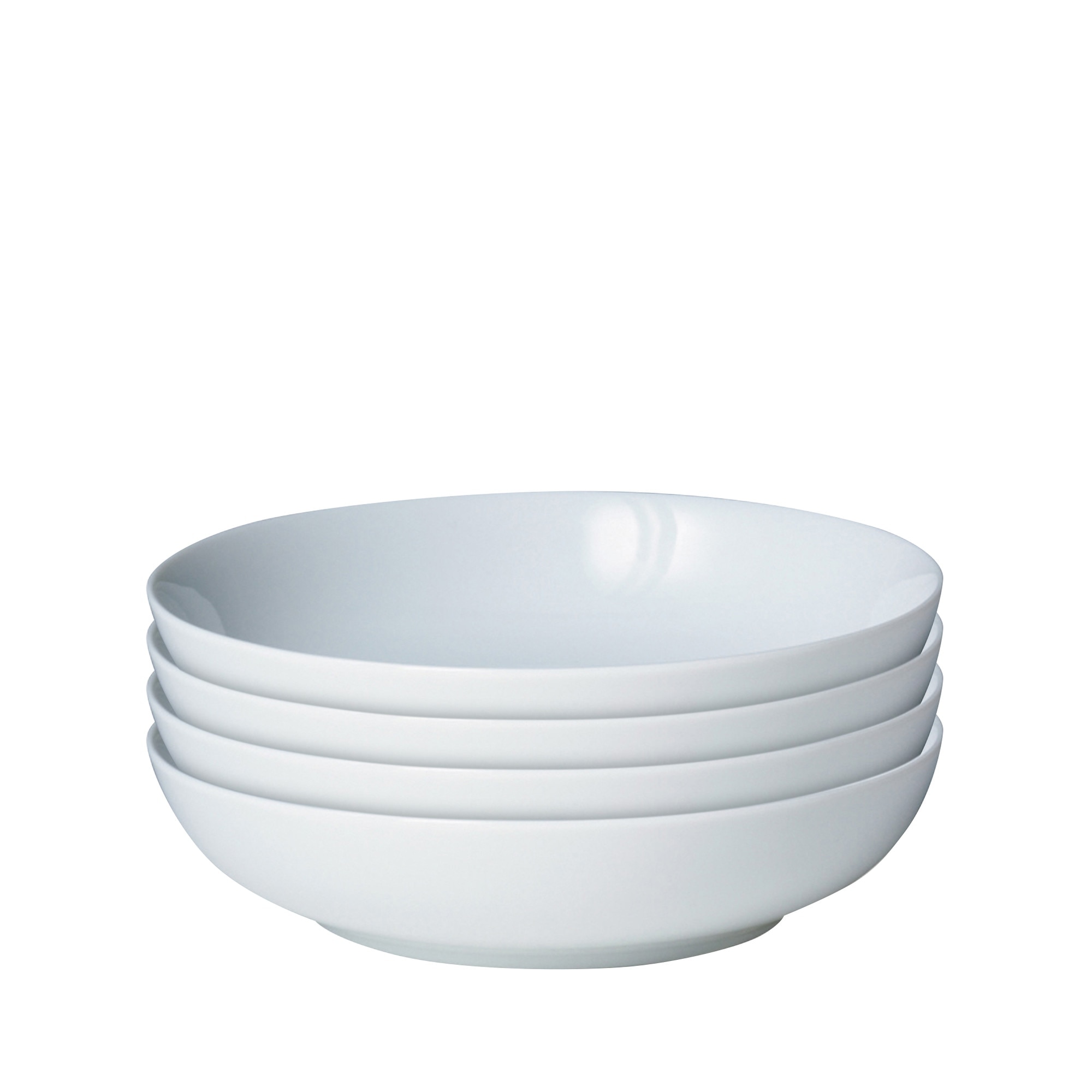Product photograph of White By Denby Pasta Bowls Set Of 4 from Denby Retail Ltd