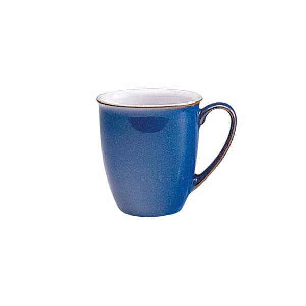 Product photograph of Imperial Blue Coffee Beaker Mug Seconds from Denby Retail Ltd