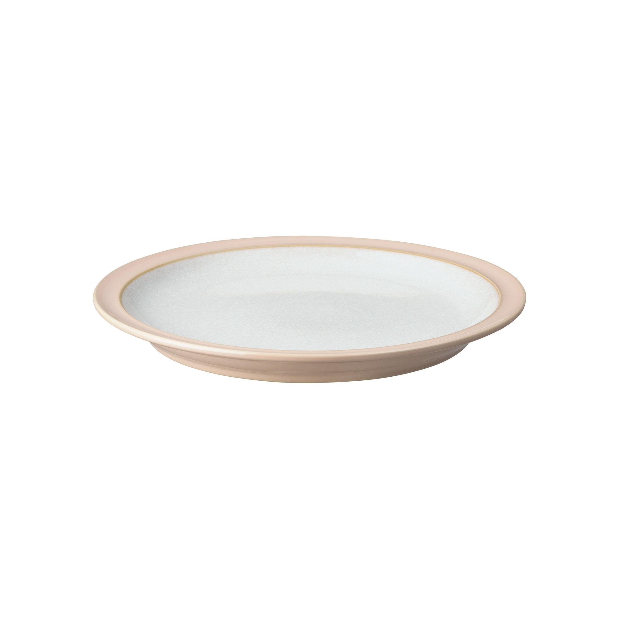 Product photograph of Elements Shell Peach Dinner Plate Seconds from Denby Retail Ltd