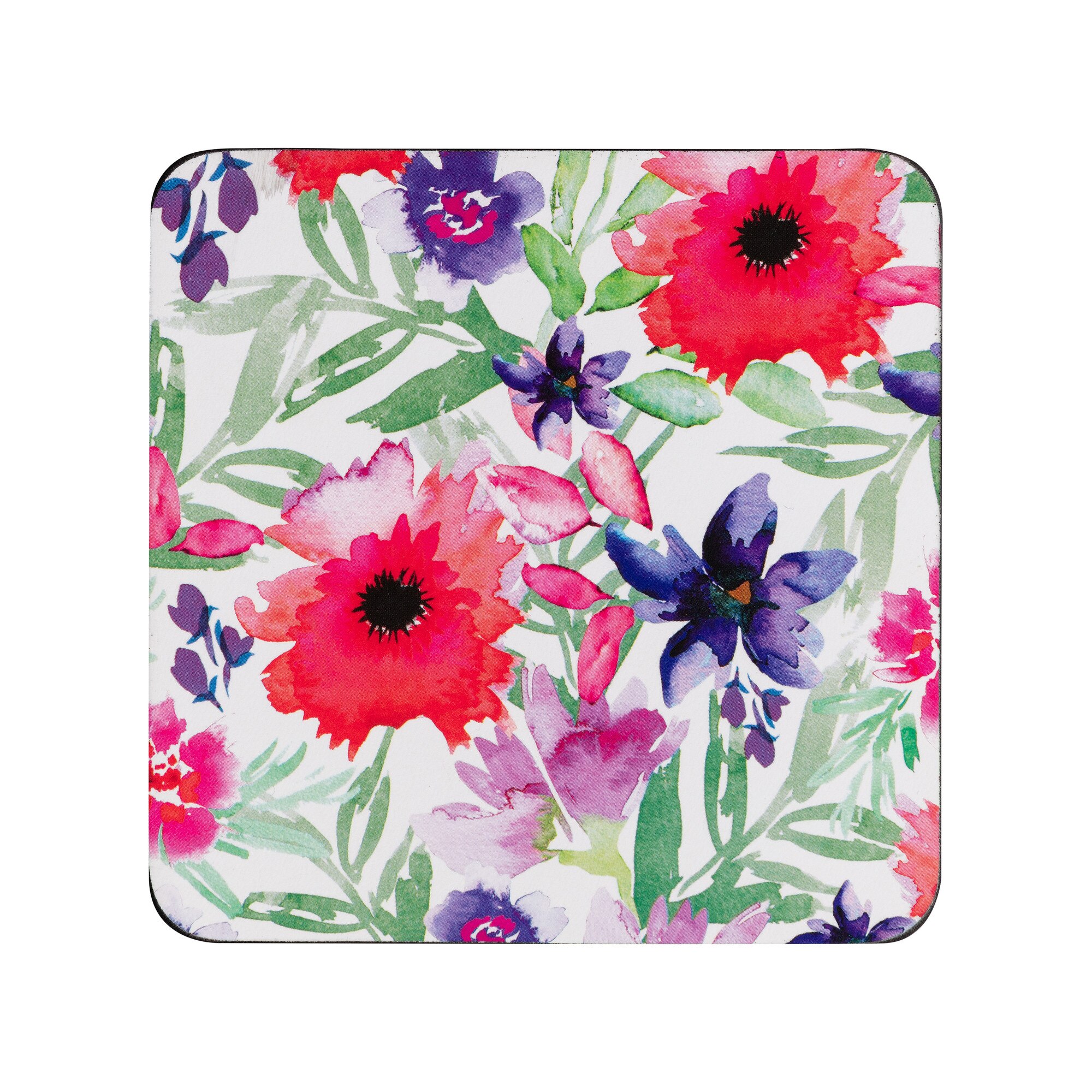 Denby Watercolour Floral Coasters Pack Of 6
