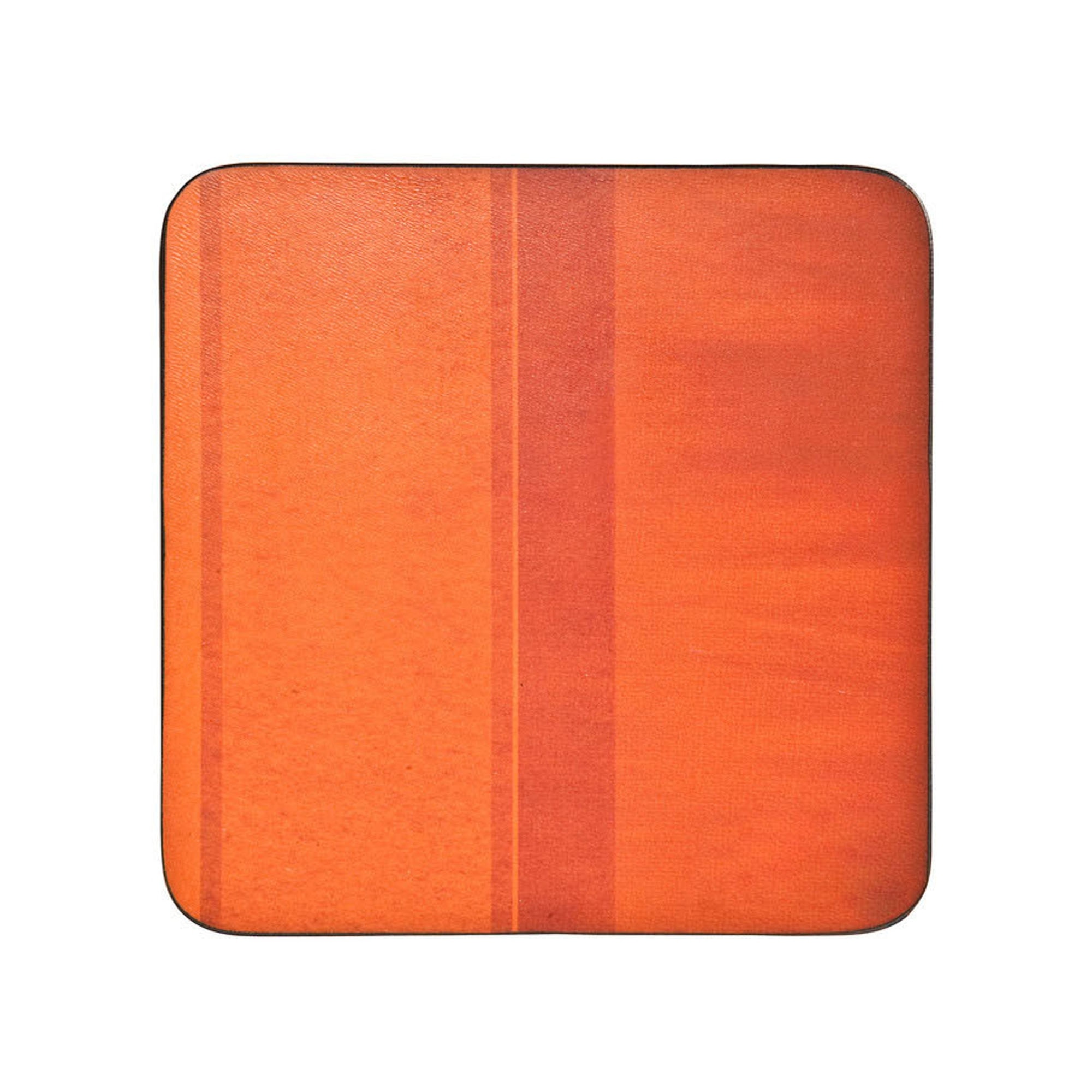 Product photograph of Denby Colours Orange Coasters Set Of 6 from Denby Retail Ltd