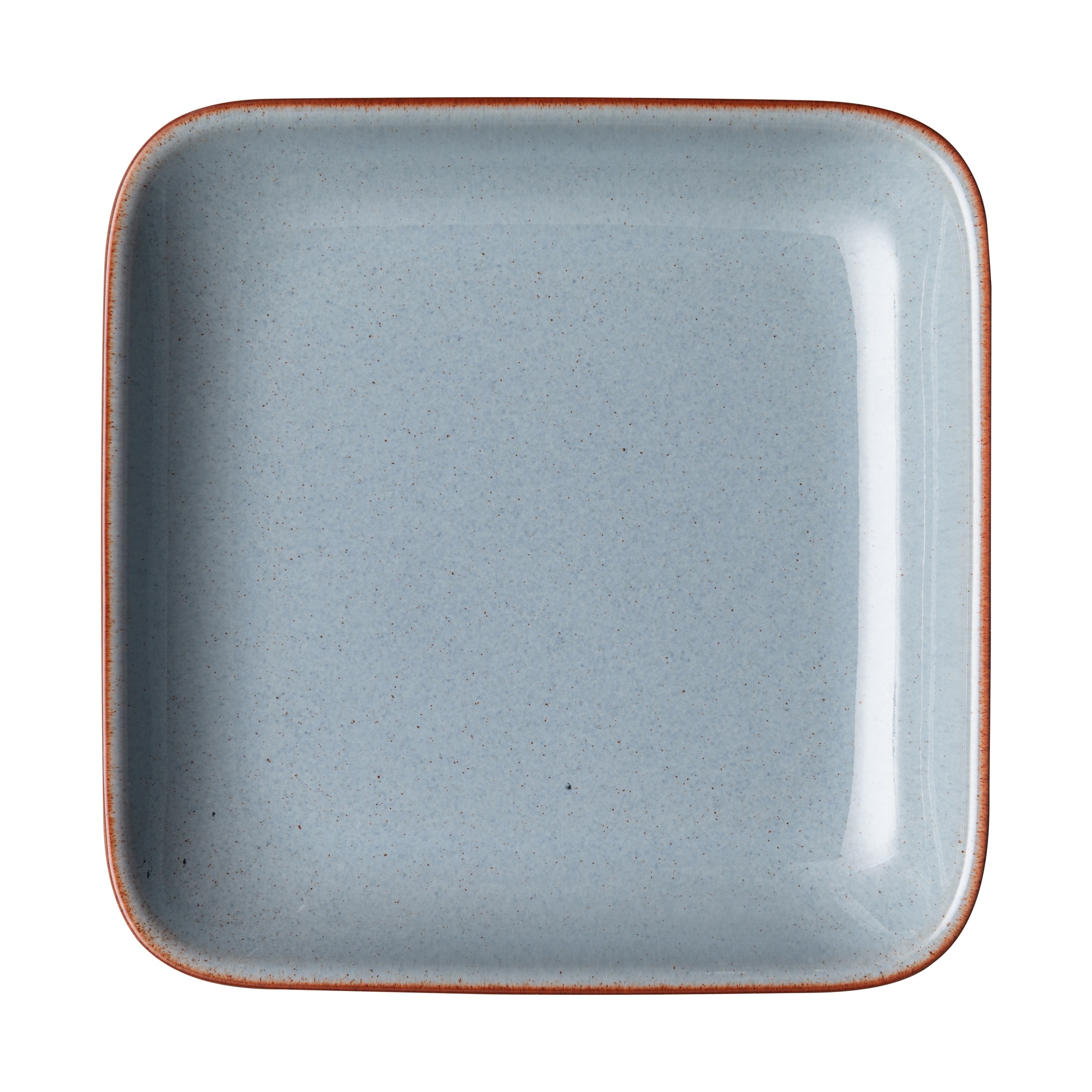 Product photograph of Heritage Terrace Medium Square Plate from Denby Retail Ltd