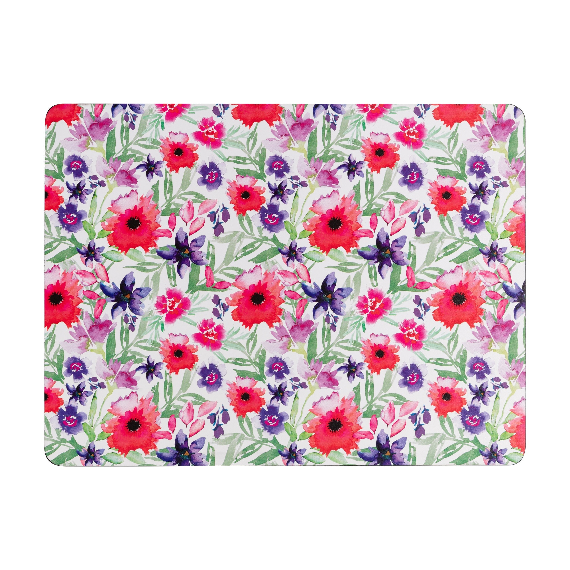 Denby Watercolour Floral Placemats Pack Of 6
