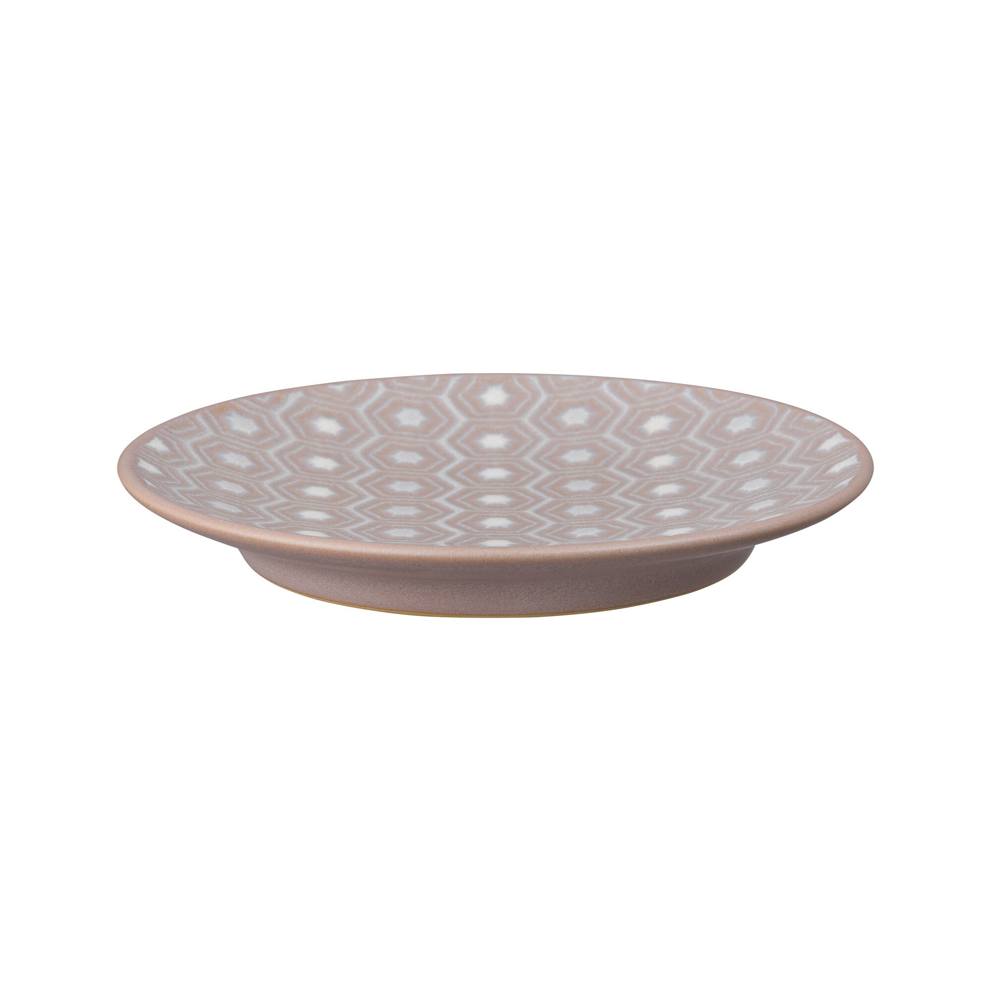 Product photograph of Impression Pink Hexagon Small Plate from Denby Retail Ltd