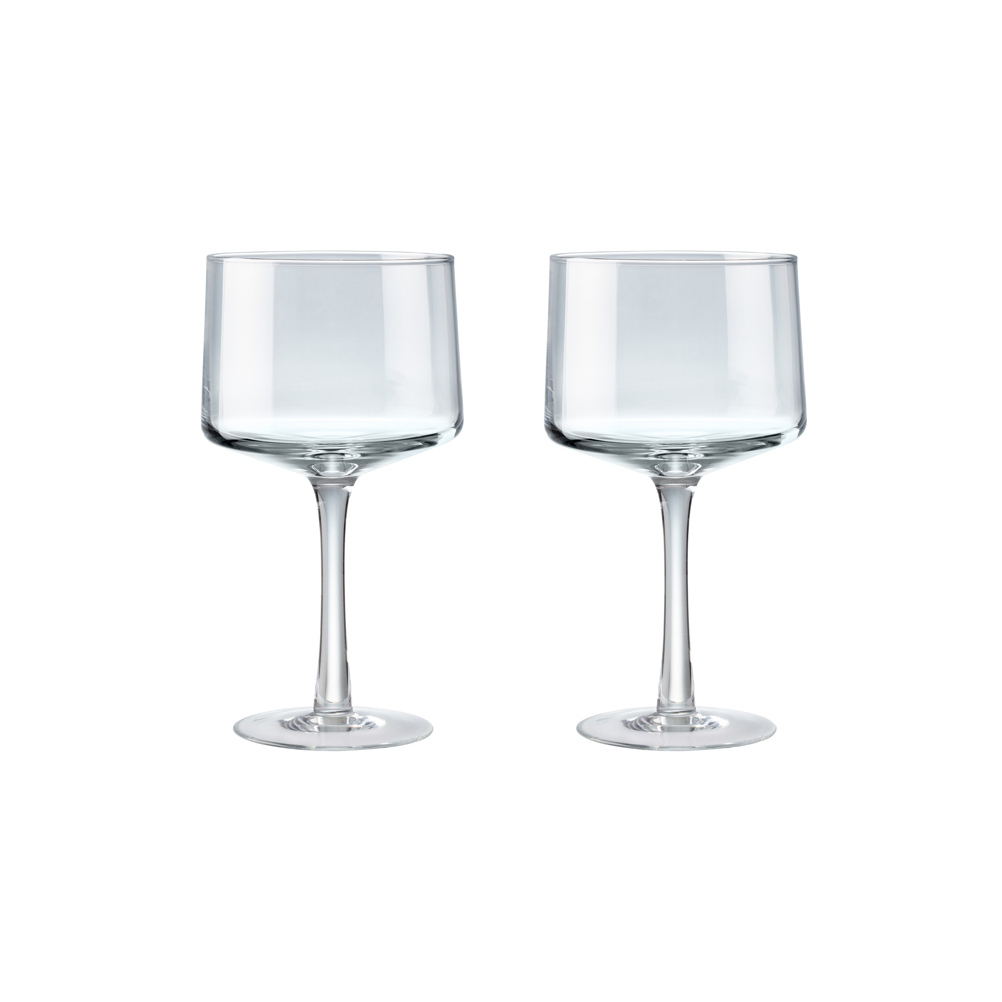 Product photograph of Denby Contemporary Clear Gin Glass Set Of 2 from Denby Retail Ltd
