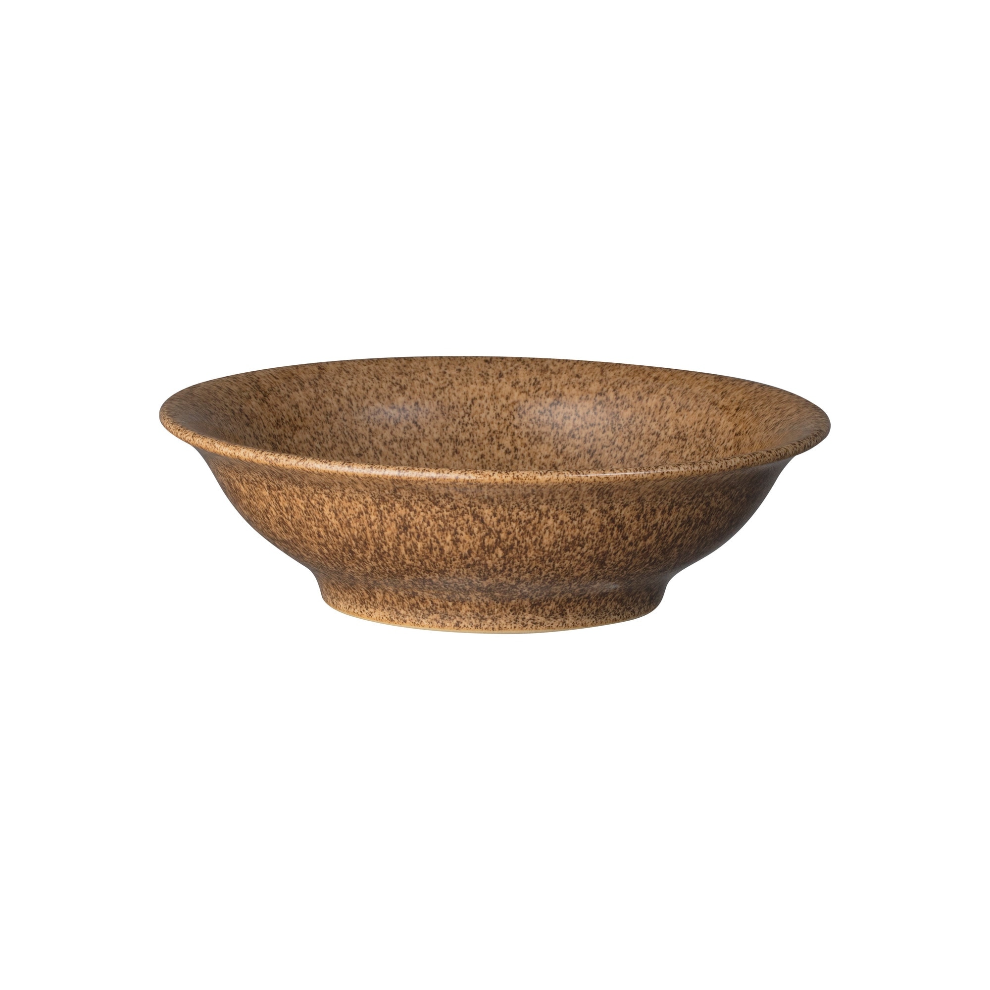 Product photograph of Studio Craft Chestnut Small Shallow Bowl from Denby Retail Ltd