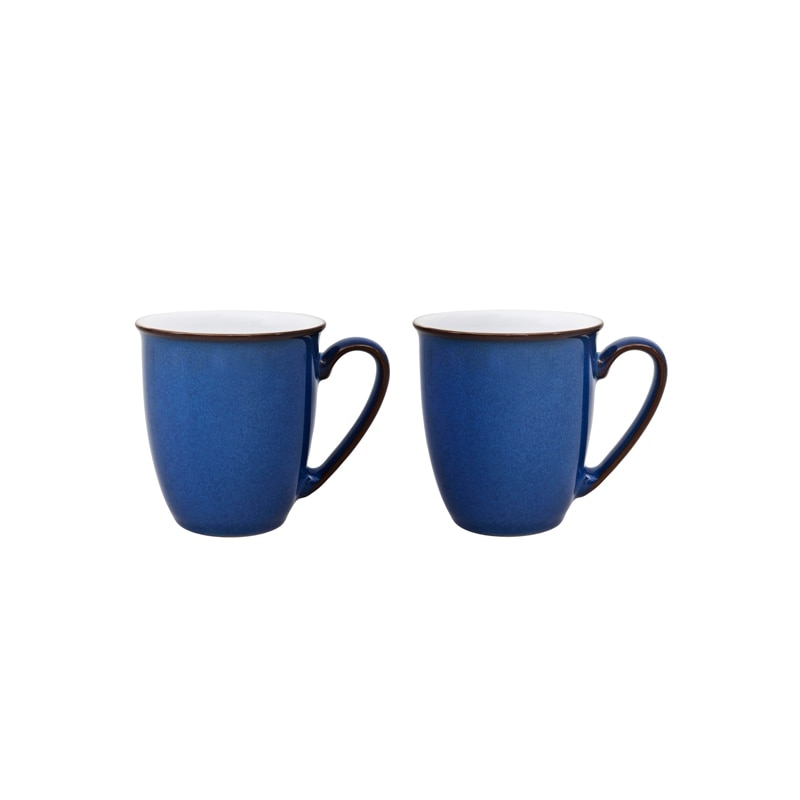 Imperial Blue 2pc Mug Set - Denby Pottery