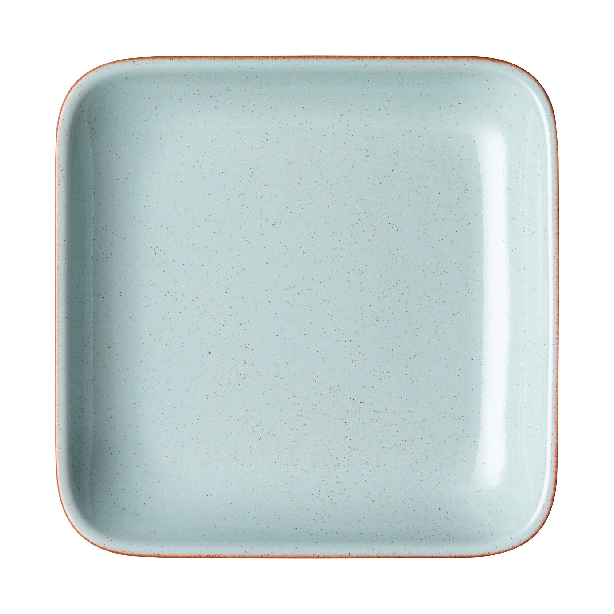 Product photograph of Heritage Pavilion Medium Square Plate Seconds from Denby Retail Ltd