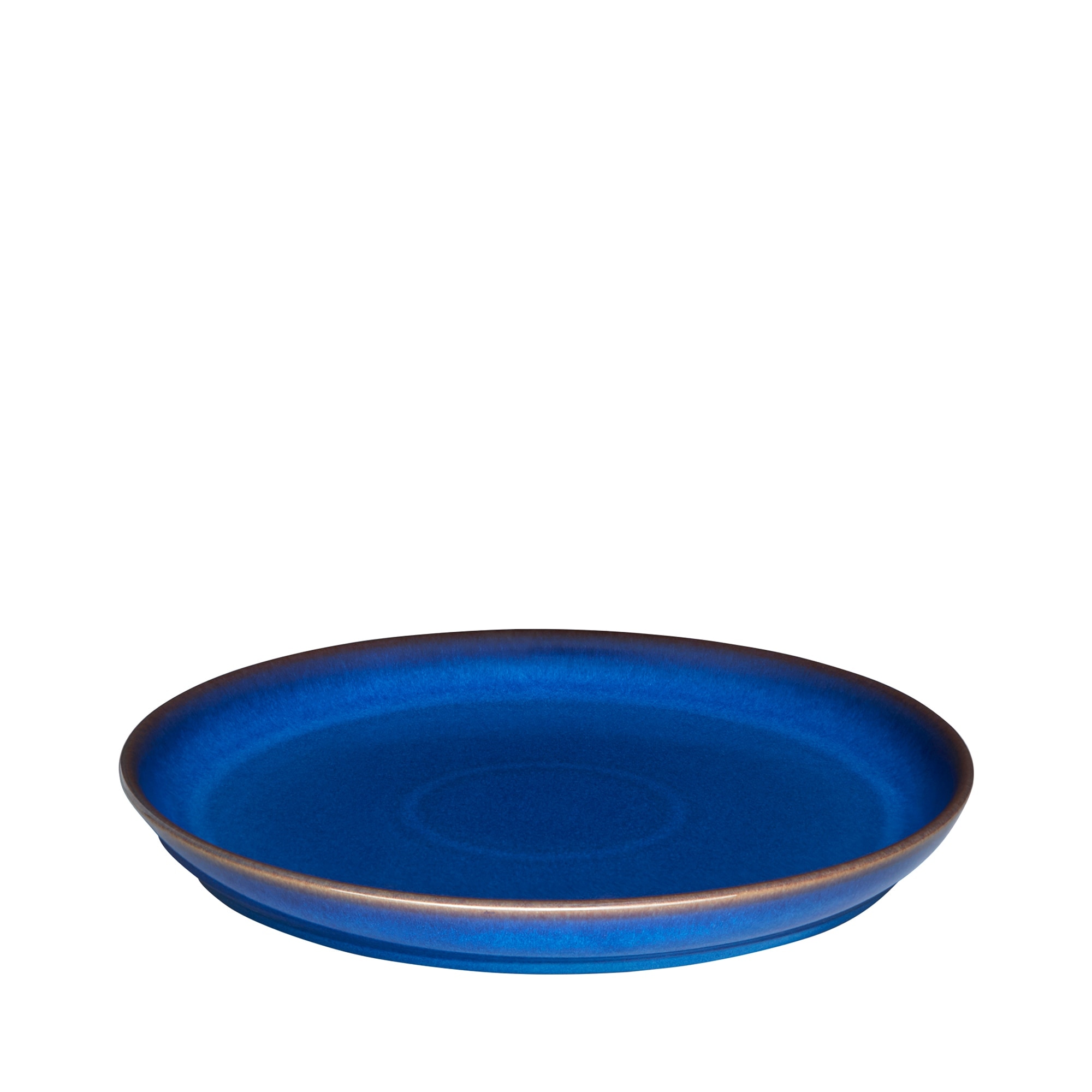 Product photograph of Imperial Blue Coupe Dinner Plate Seconds from Denby Retail Ltd