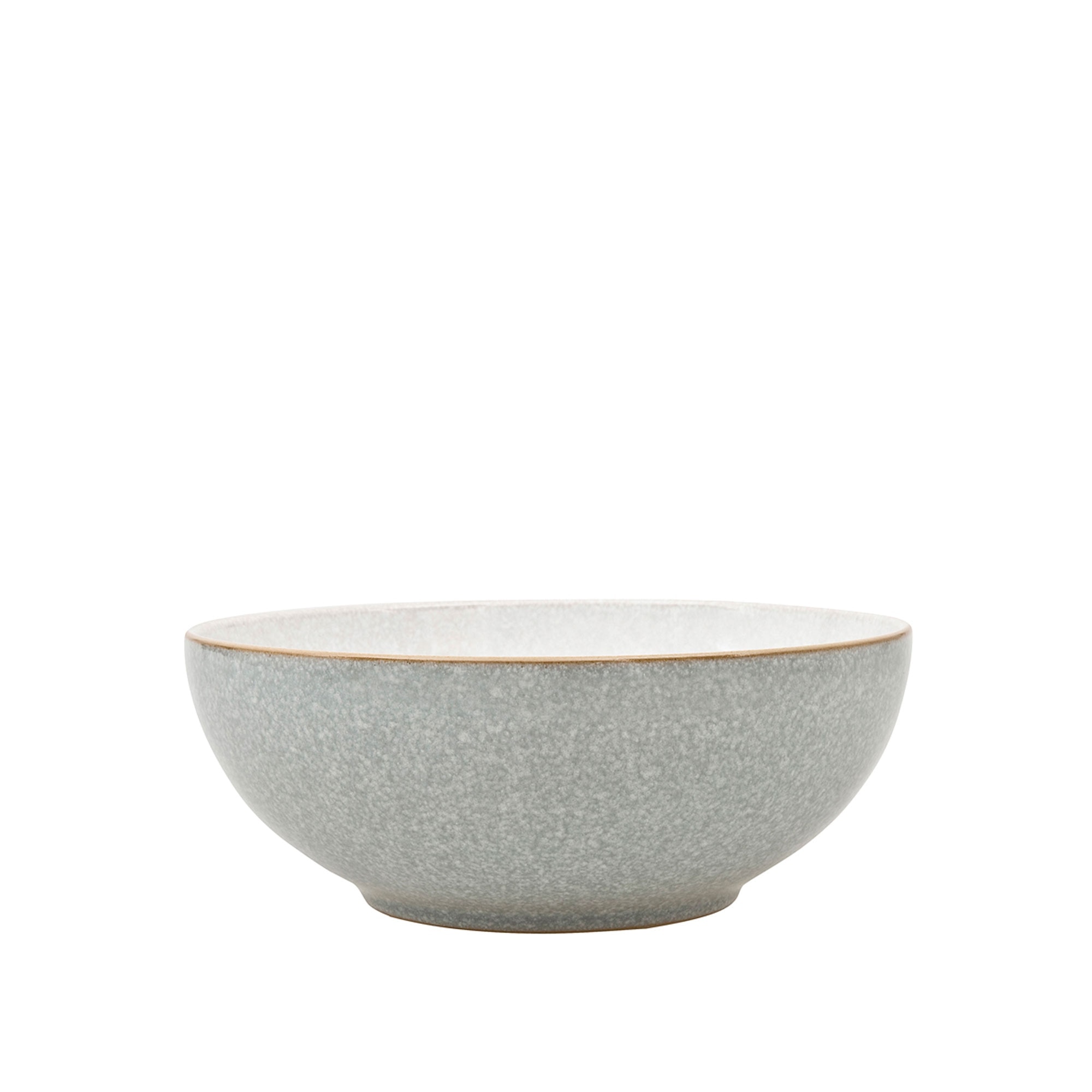 Product photograph of Elements Light Grey Coupe Cereal Bowl from Denby Retail Ltd