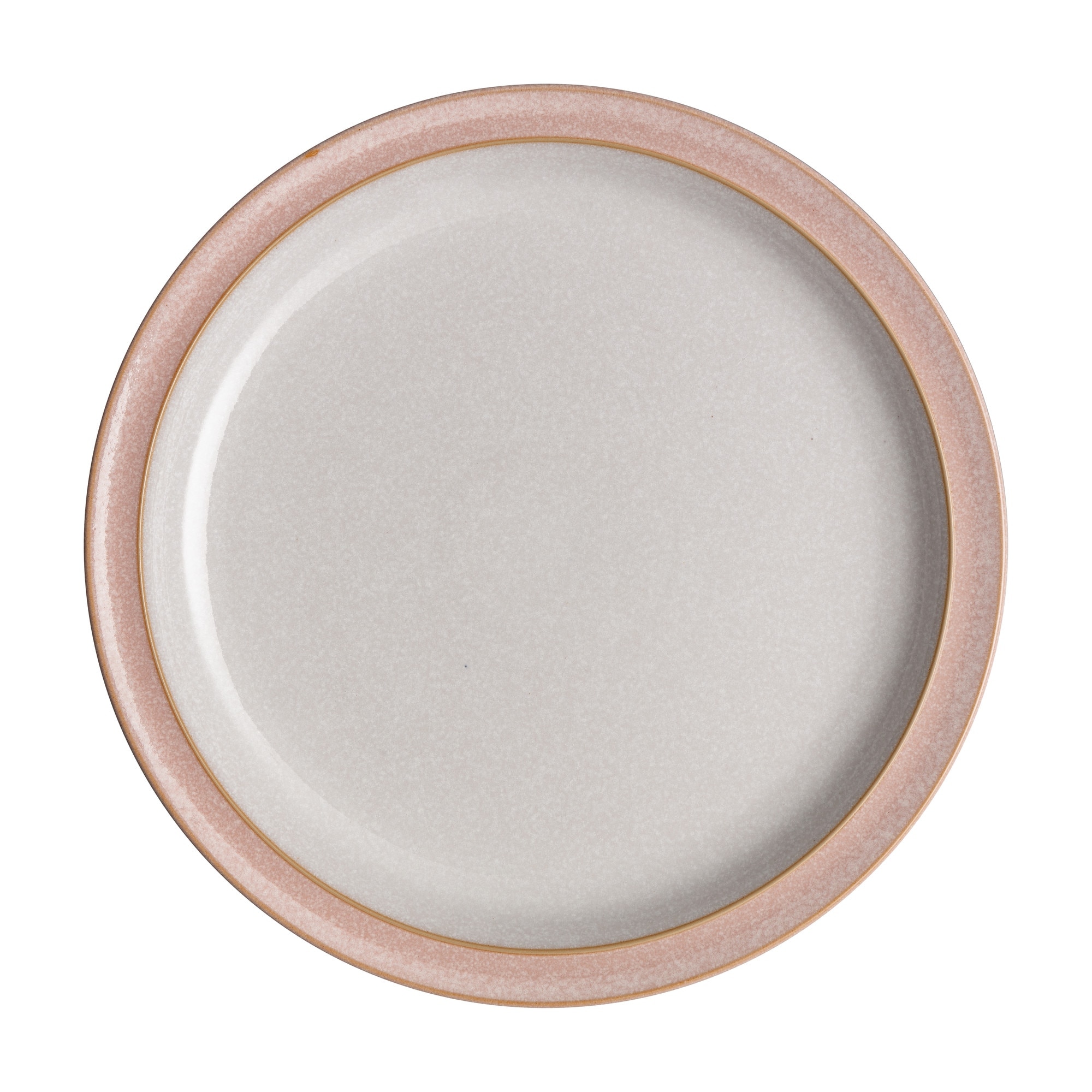 Product photograph of Elements Sorbet Pink Dinner Plate from Denby Retail Ltd