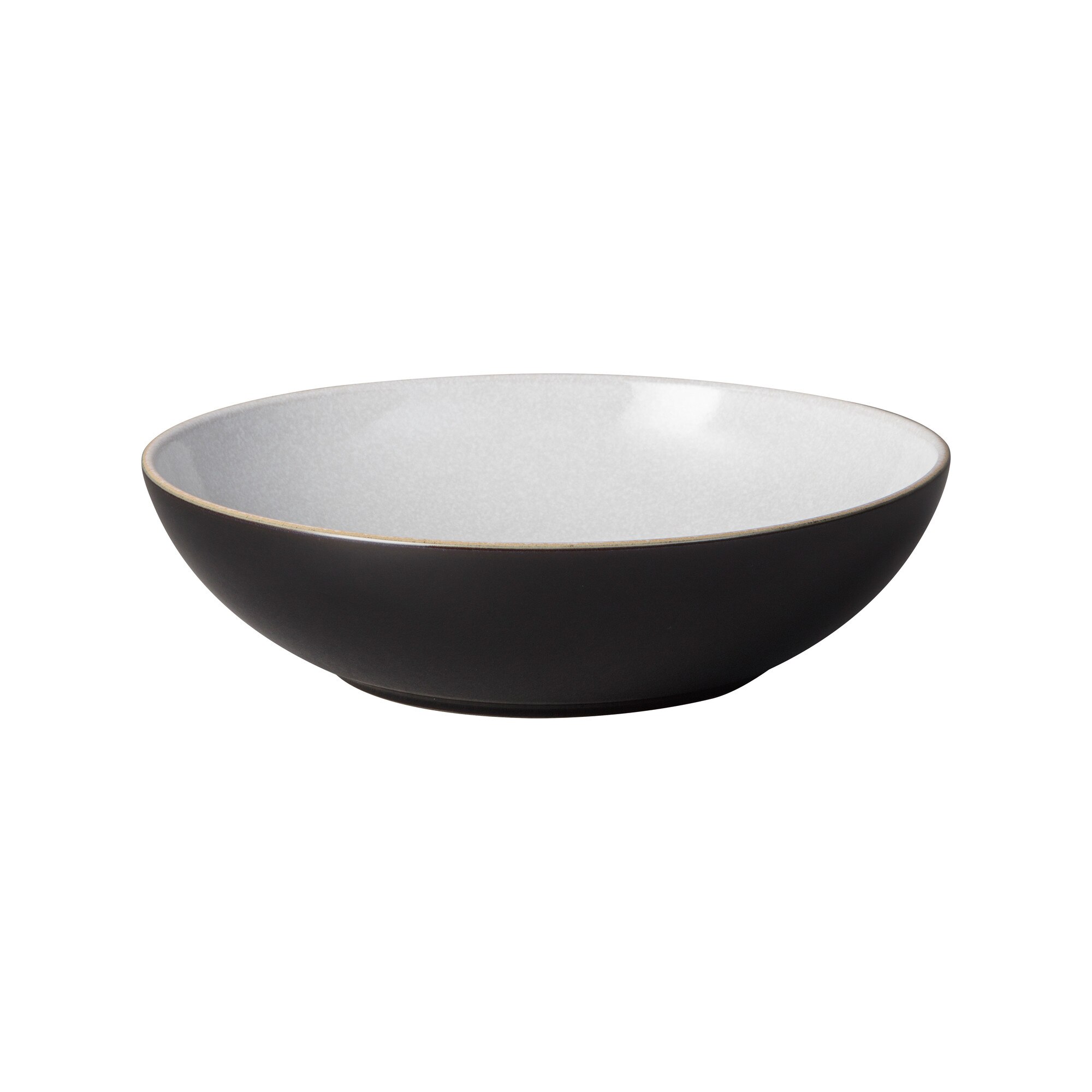 Product photograph of Elements Black Serving Bowl from Denby Retail Ltd