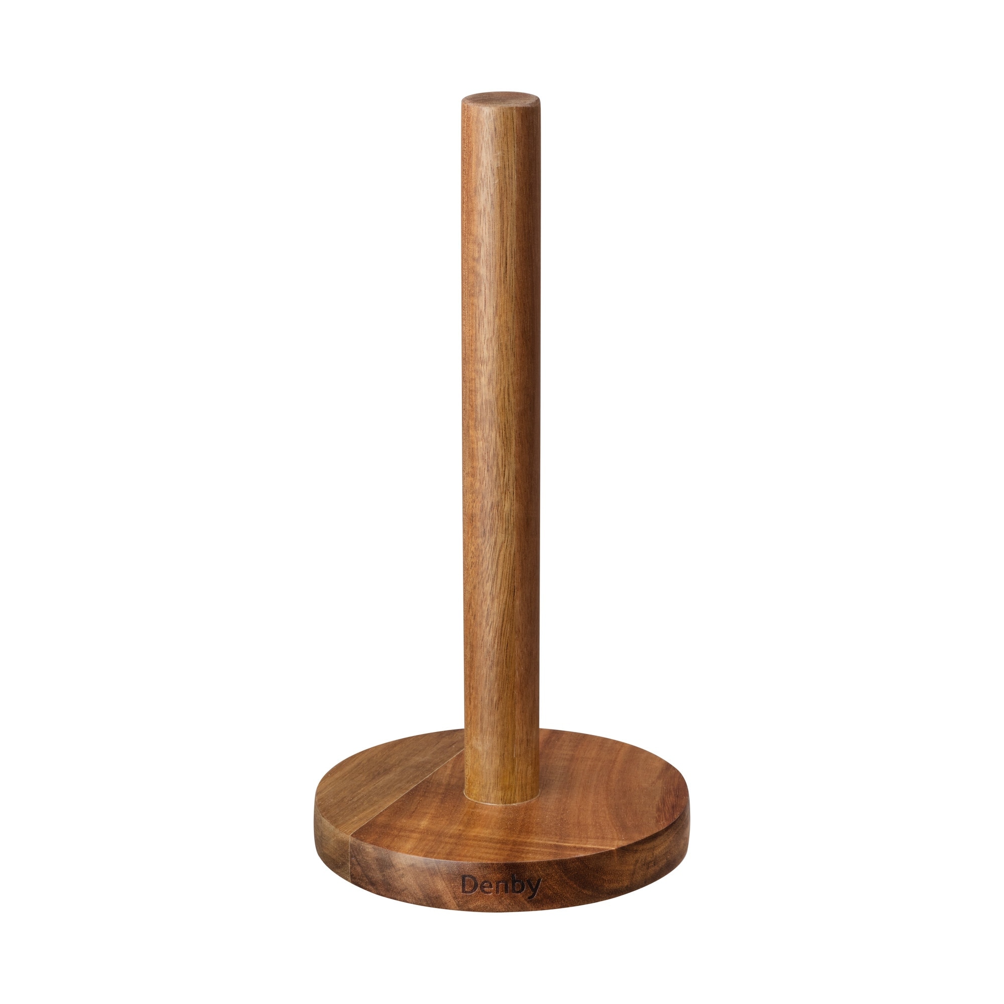 Product photograph of Denby Wooden Kitchen Roll Holder from Denby Retail Ltd