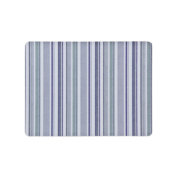 Denby Blue Stripe Placemats Set Of 6