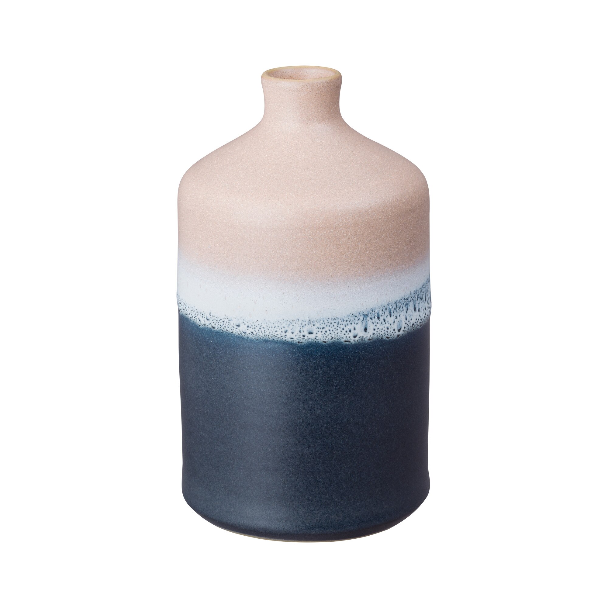 Product photograph of Mineral Blush Large Bottle Vase from Denby Retail Ltd