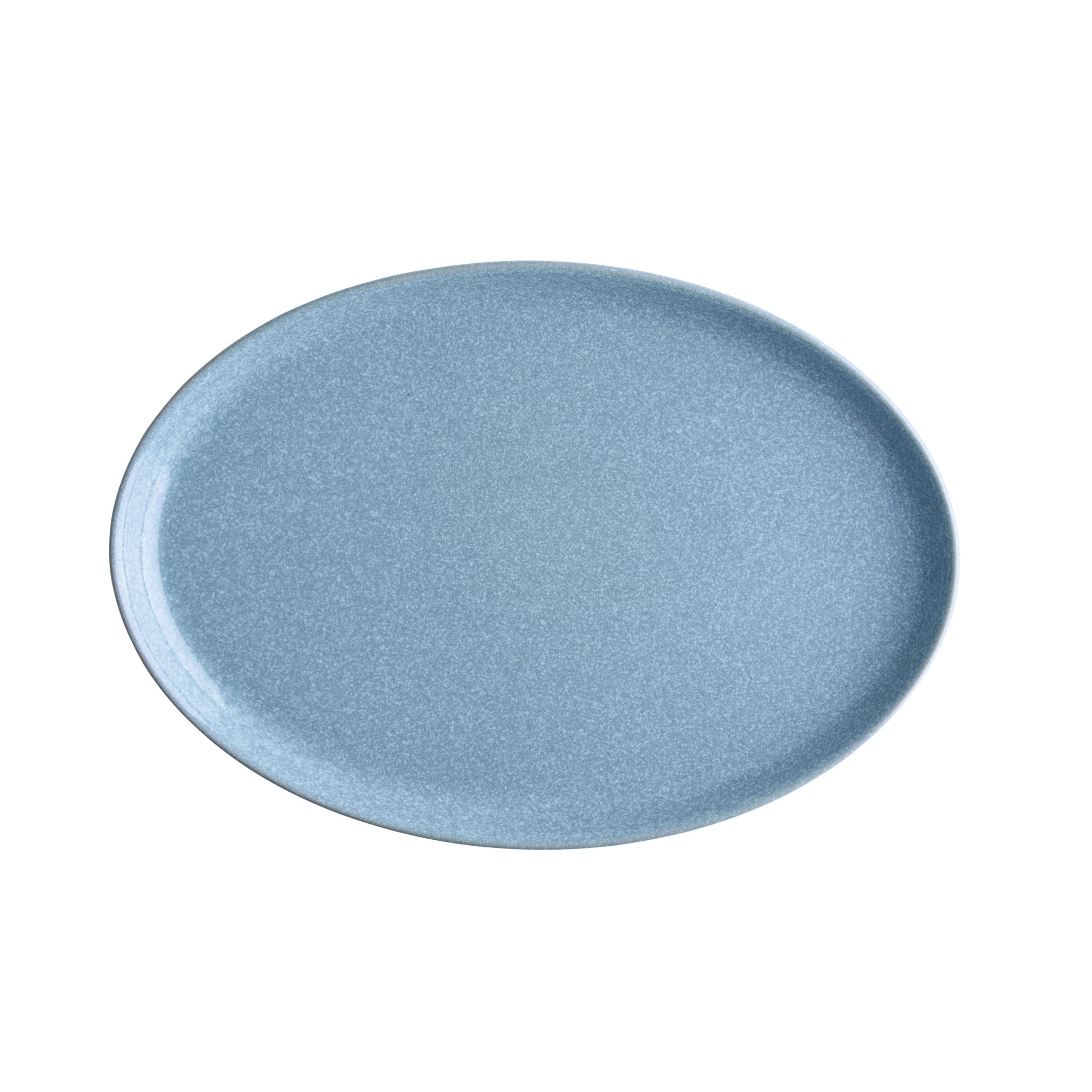Elements Blue Medium Oval Tray Seconds