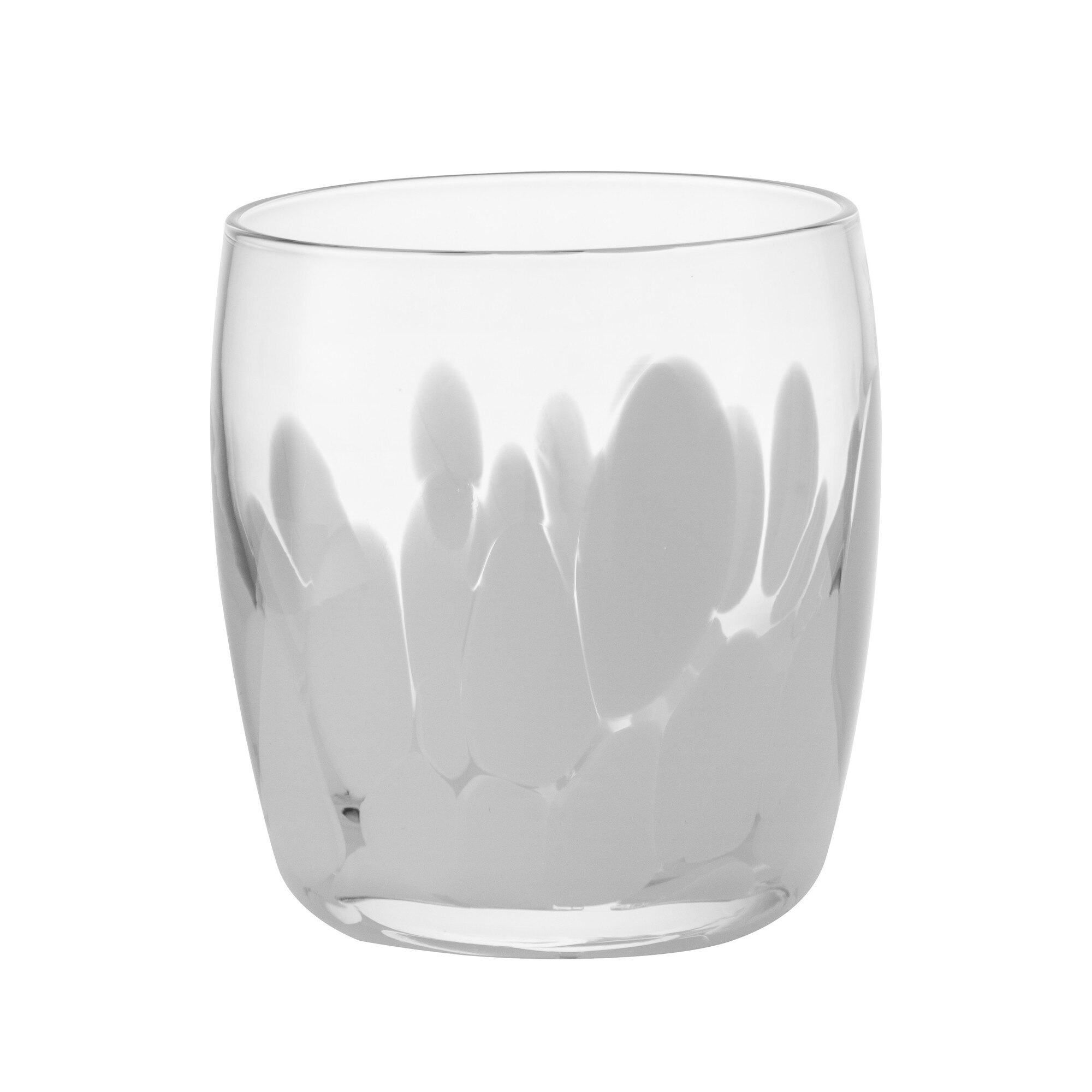 Product photograph of Denby Contemporary Marbled White Small Tumbler Set Of 2 from Denby Retail Ltd