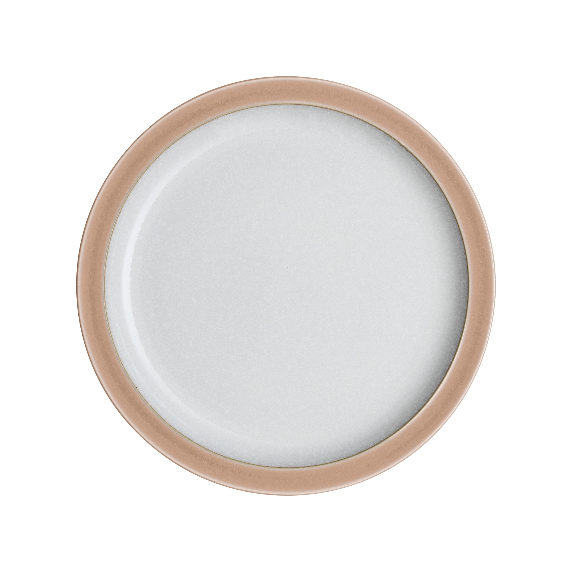 Product photograph of Elements Shell Peach Small Plate Seconds from Denby Retail Ltd